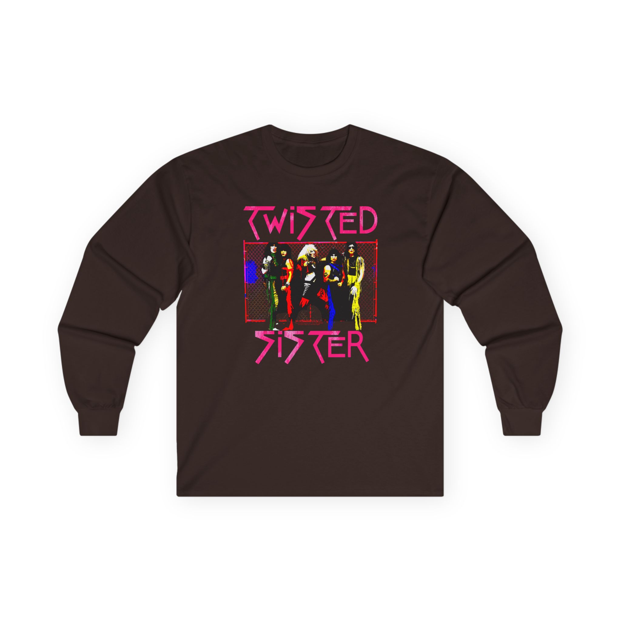 Vintage Group Photo Twisted Sister Unisex Ultra Cotton Long Sleeve Tee