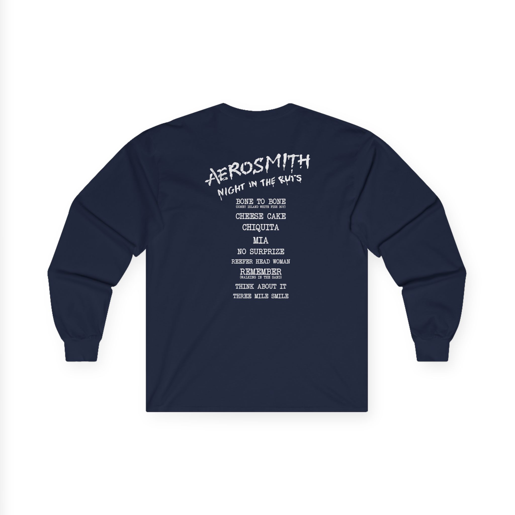AS Night in the Ruts Tracklist Unisex Ultra Cotton Long Sleeve Tee