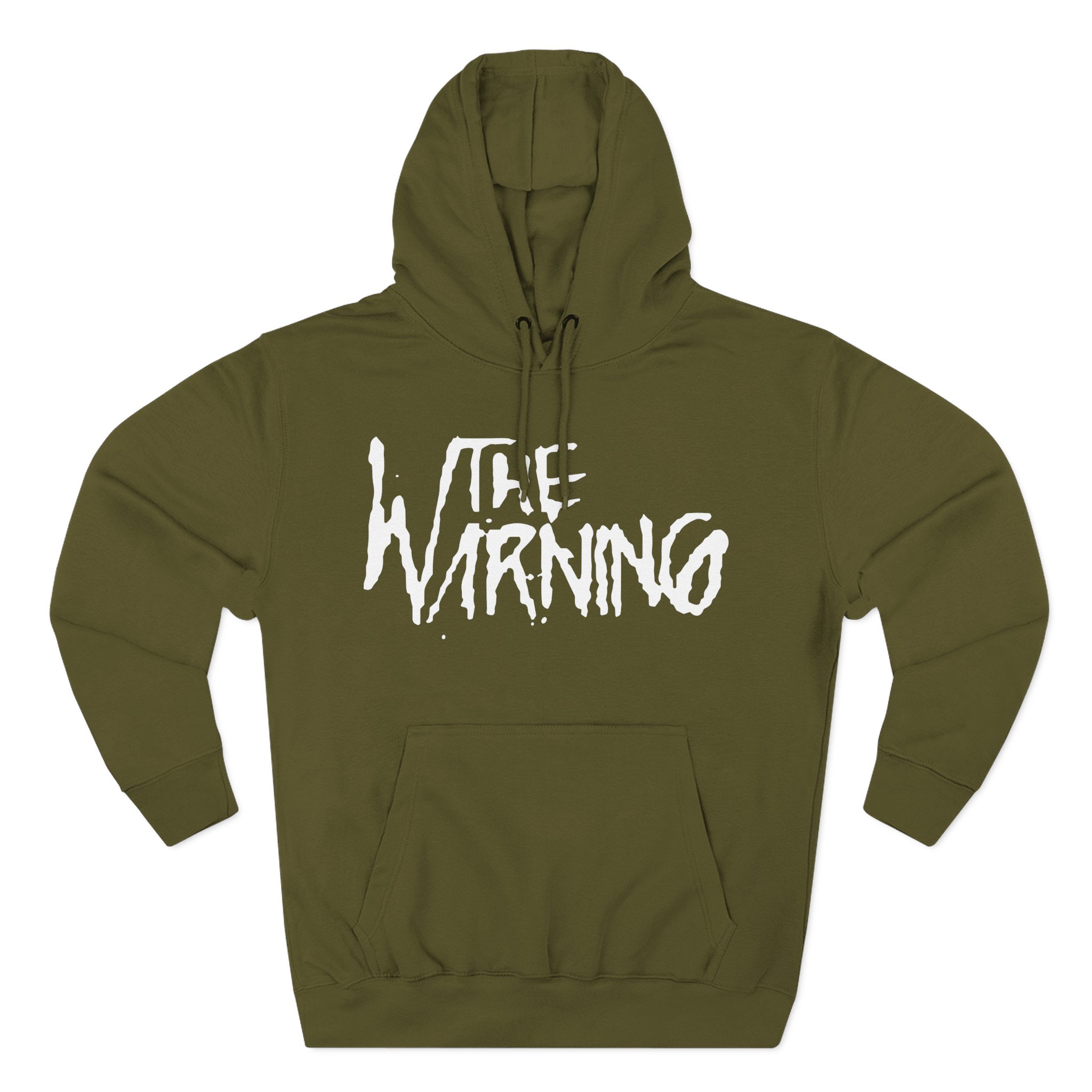 The Warning Logo Three-Panel Fleece Hoodie