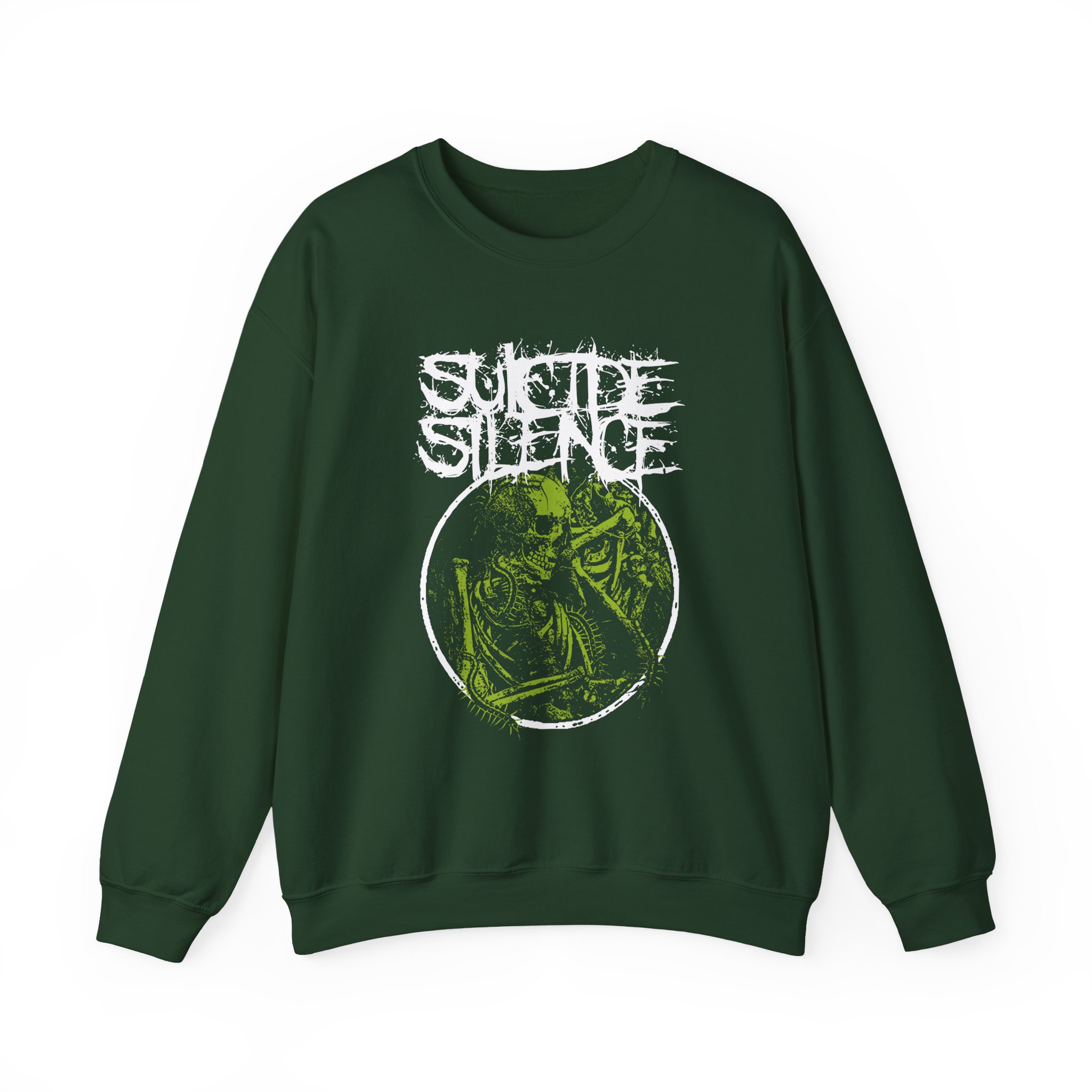 Suicide Silence Rotten Unisex Heavy Blendâ„¢ Crewneck Sweatshirt