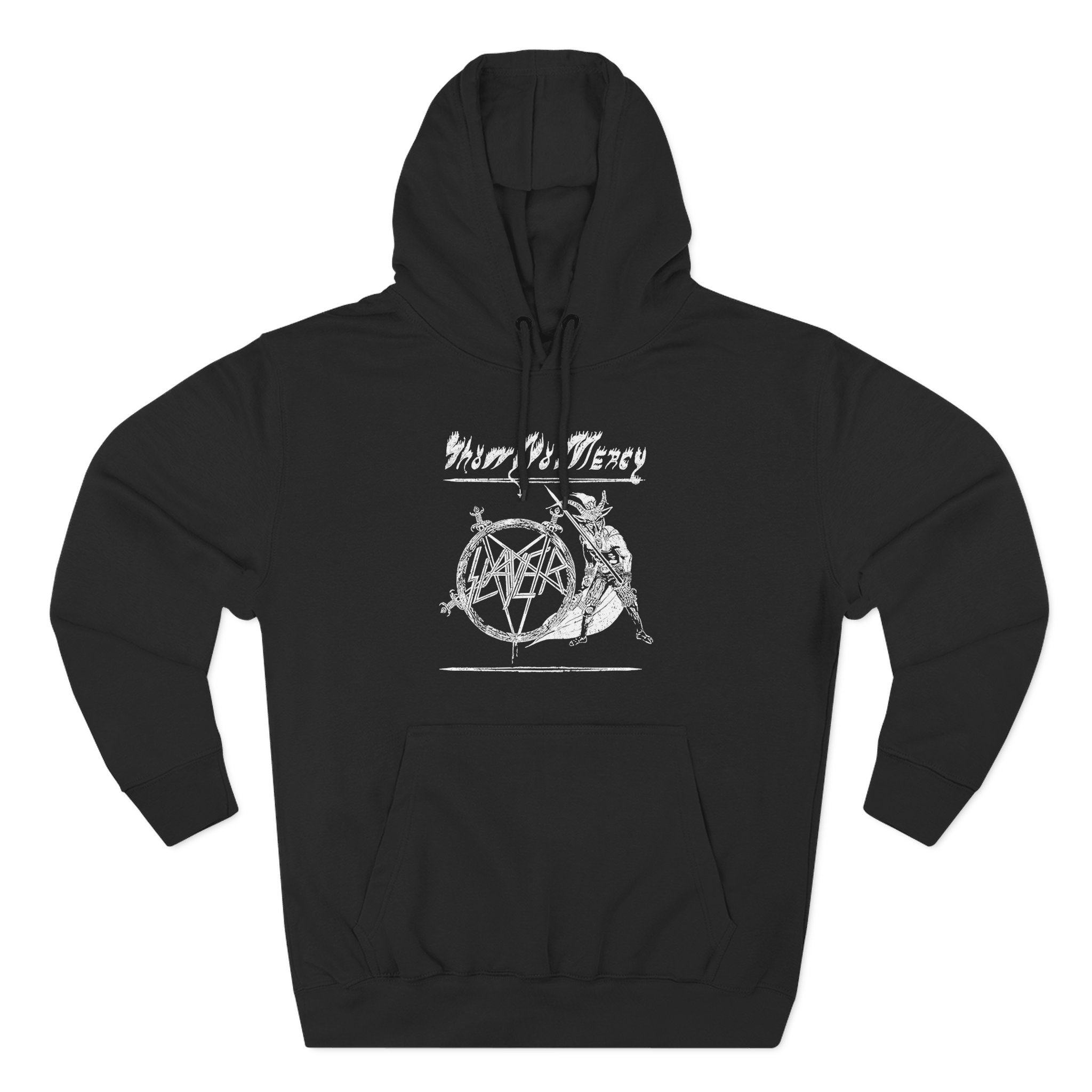 Slayer Show No Mercy Muscle Three-Panel Fleece Hoodie