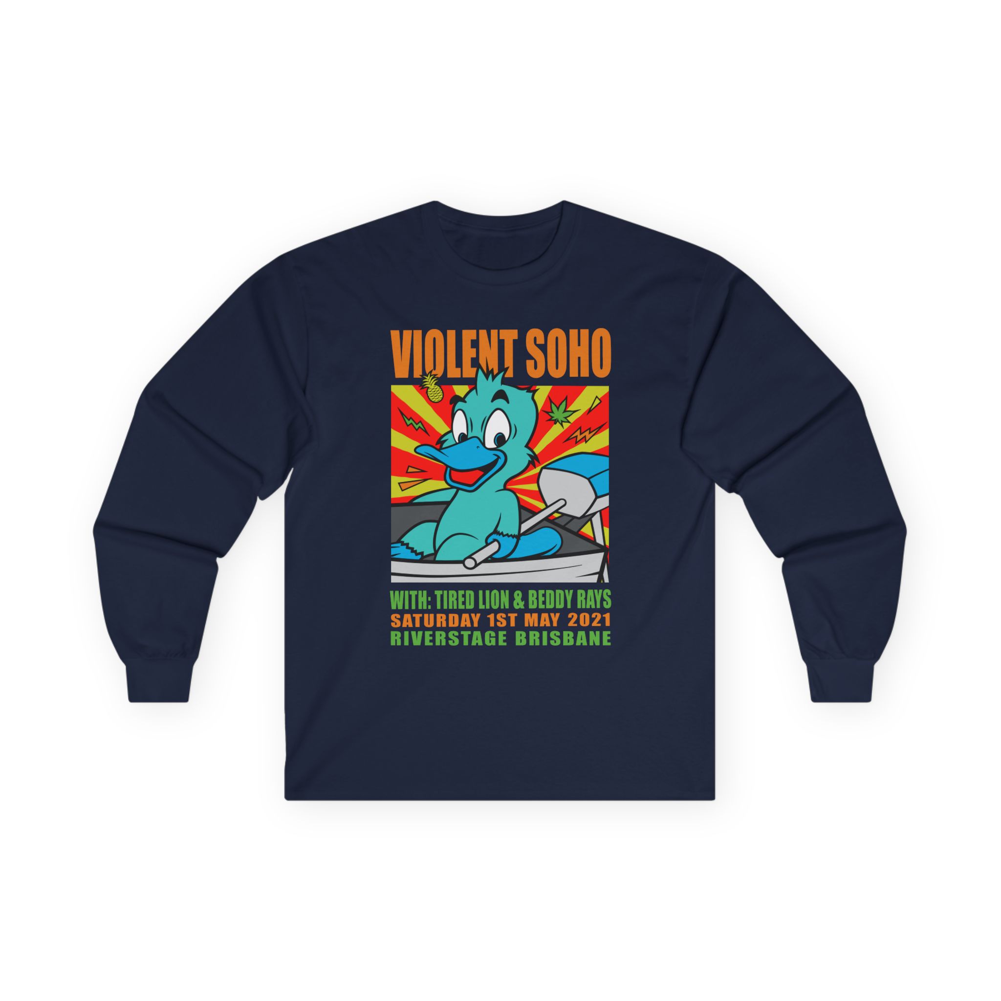 Violent Soho Event Poster Unisex Ultra Cotton Long Sleeve Tee
