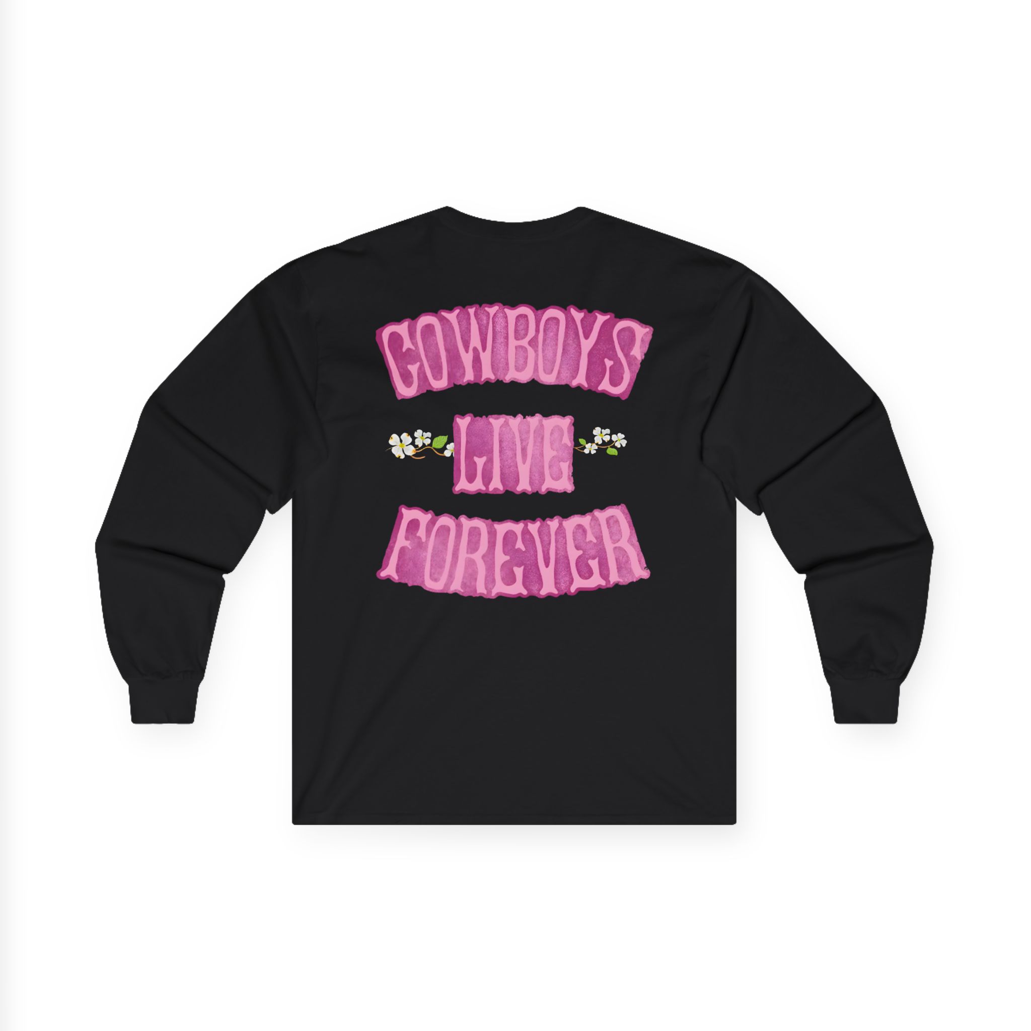Shaboozey Cowboys Live Forever Unisex Ultra Cotton Long Sleeve Tee