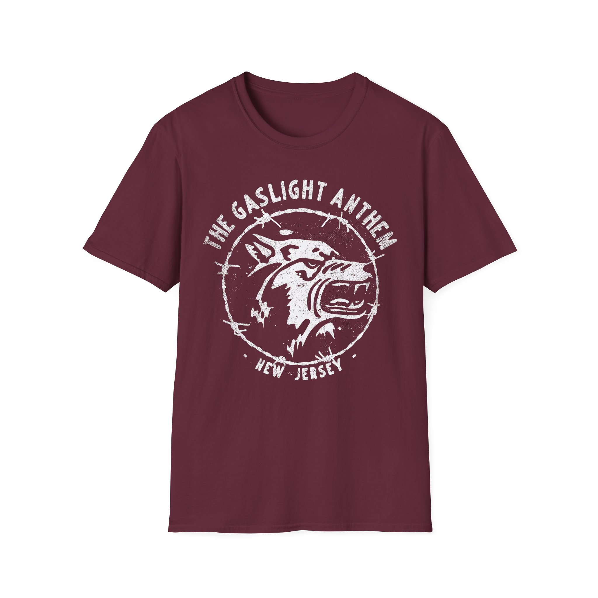 Gaslight Anthem Wolf Unisex Softstyle T-Shirt