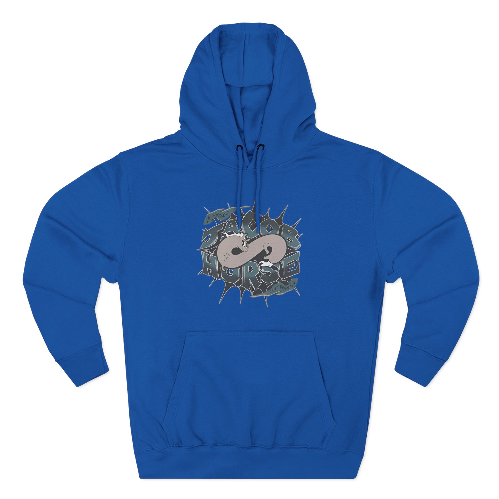 Drawfee Jacob Horse Three-Panel Fleece Hoodie