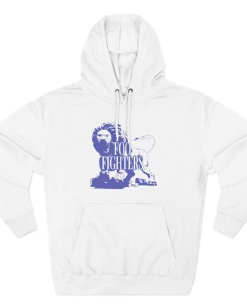 Foo Fighters Ff Lion Three-Panel Fleece Hoodie