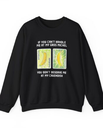 Balatro Gros Michel and Cavendish Jokker Banana Unisex Heavy Blend™ Crewneck Sweatshirt