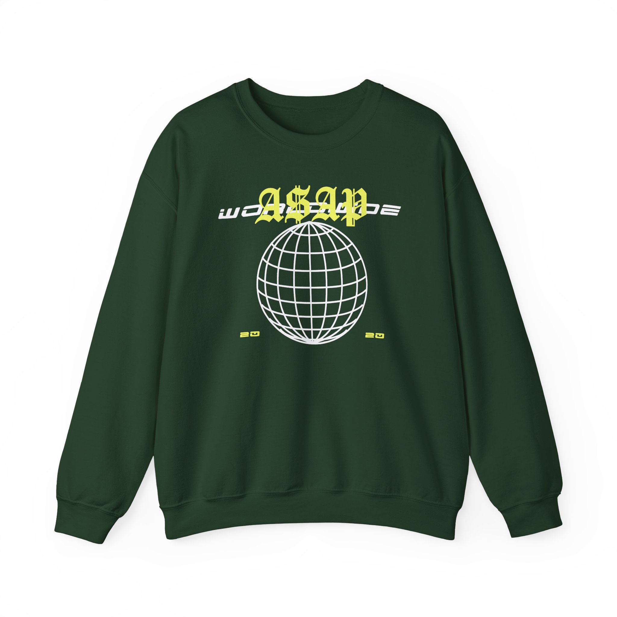 Asap Mob Worldwide Unisex Heavy Blendâ„¢ Crewneck Sweatshirt