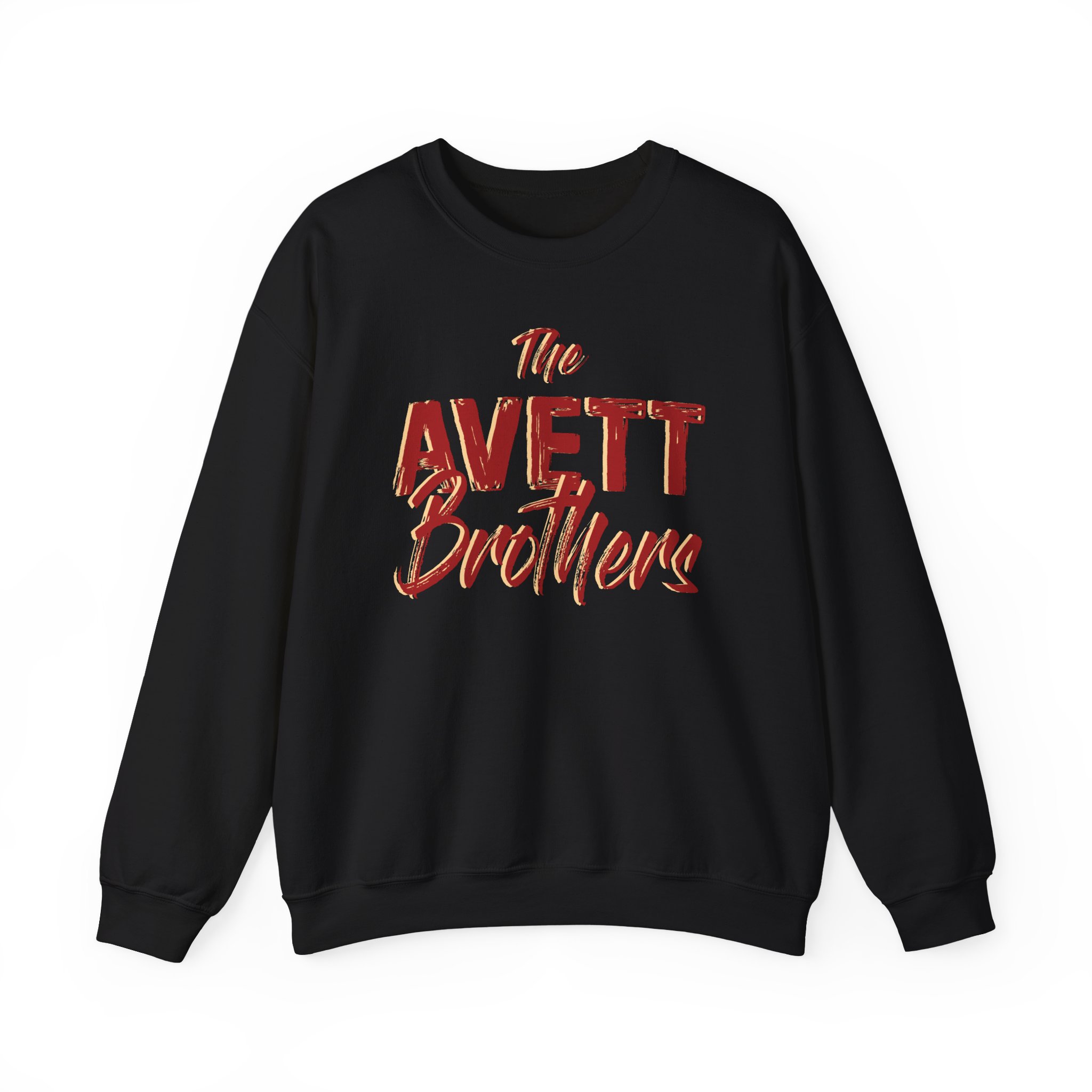 Avett Brothers Painted Sign Logo Unisex Heavy Blendâ„¢ Crewneck Sweatshirt