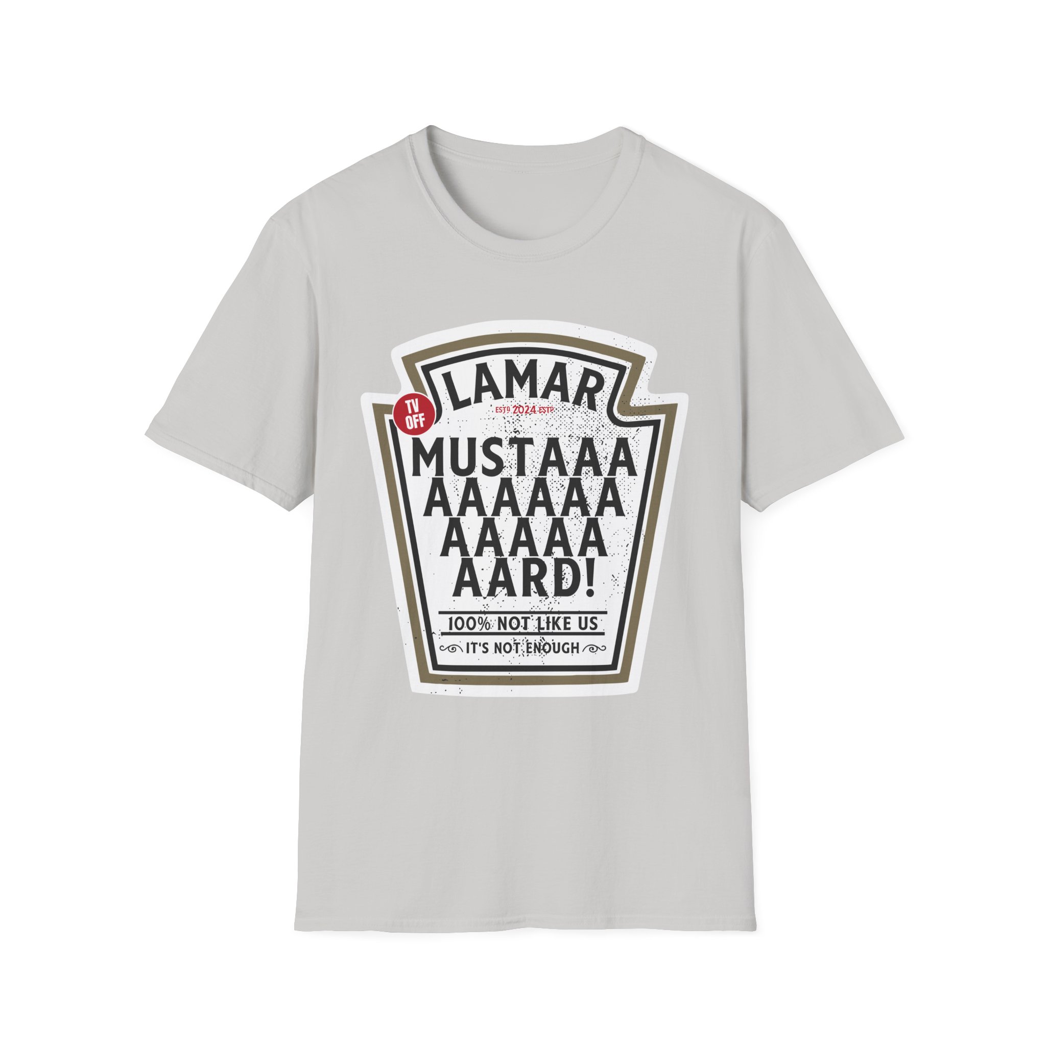 Kendrick Lamar Mustard Tv Off Unisex Softstyle T-Shirt