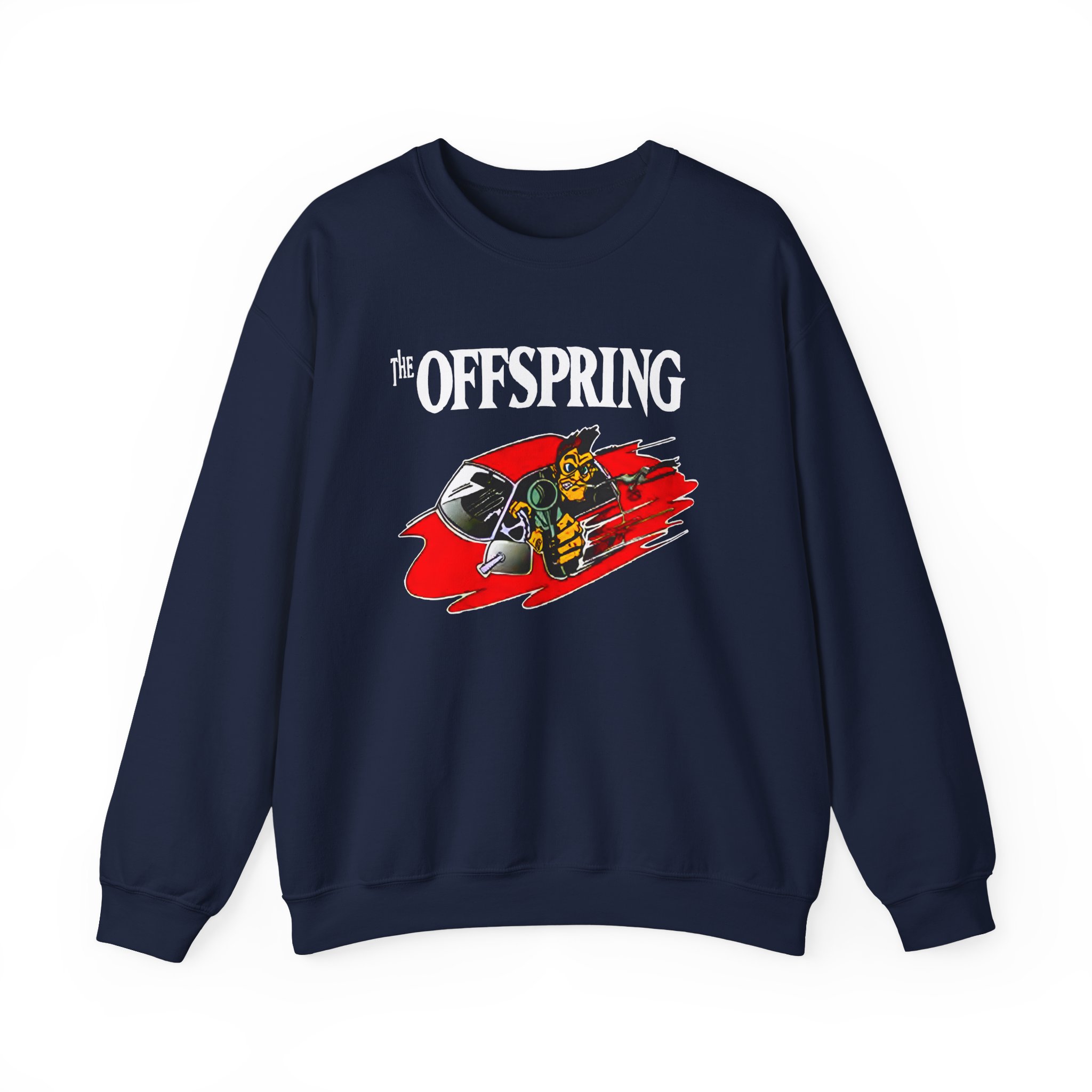 The Offspring Bad Habit Unisex Heavy Blendâ„¢ Crewneck Sweatshirt
