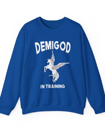 Percy Jackson Demigod in Training Unisex Heavy Blend™ Crewneck Sweatshirt