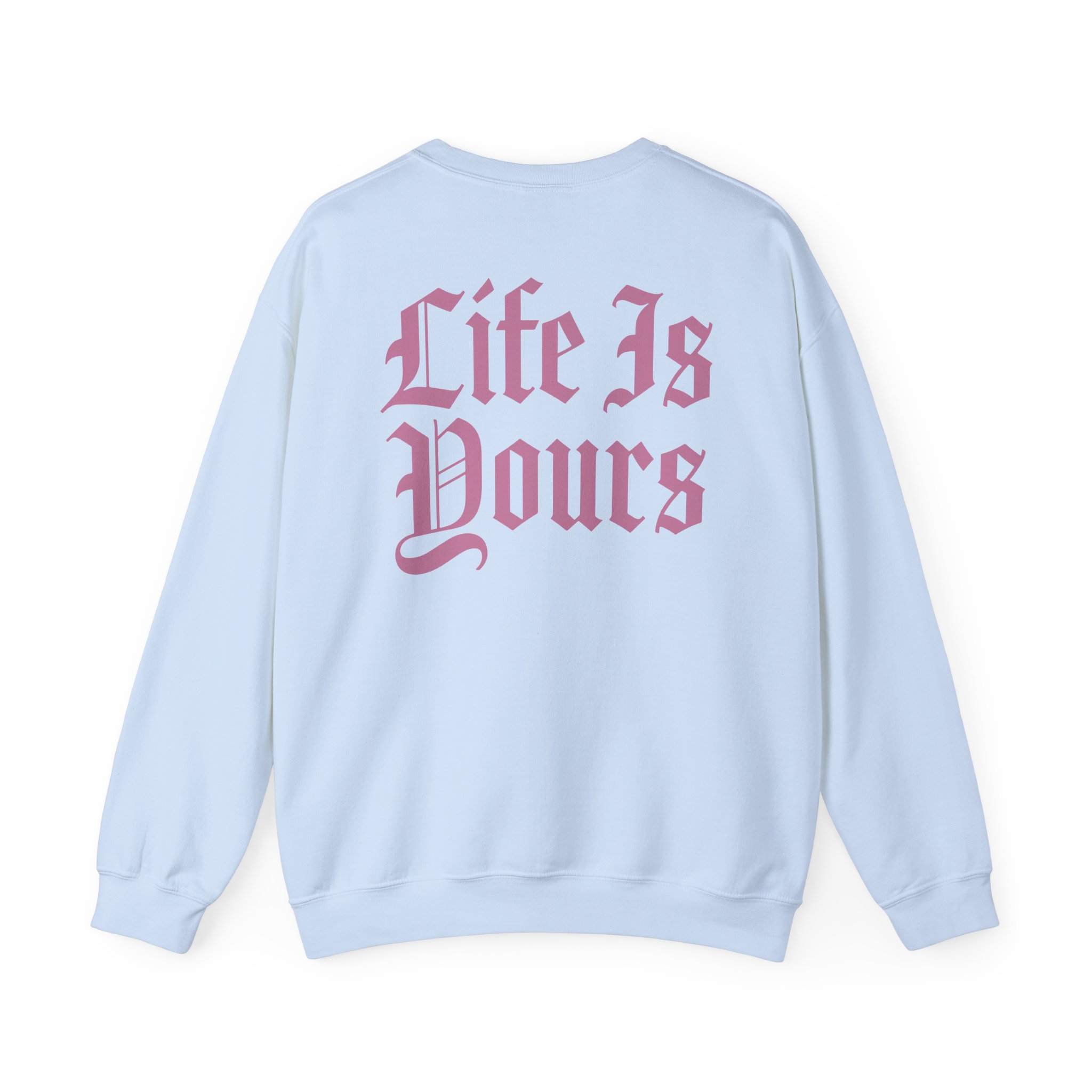 Foals Life is Yours Gothic Logo Unisex Heavy Blendâ„¢ Crewneck Sweatshirt