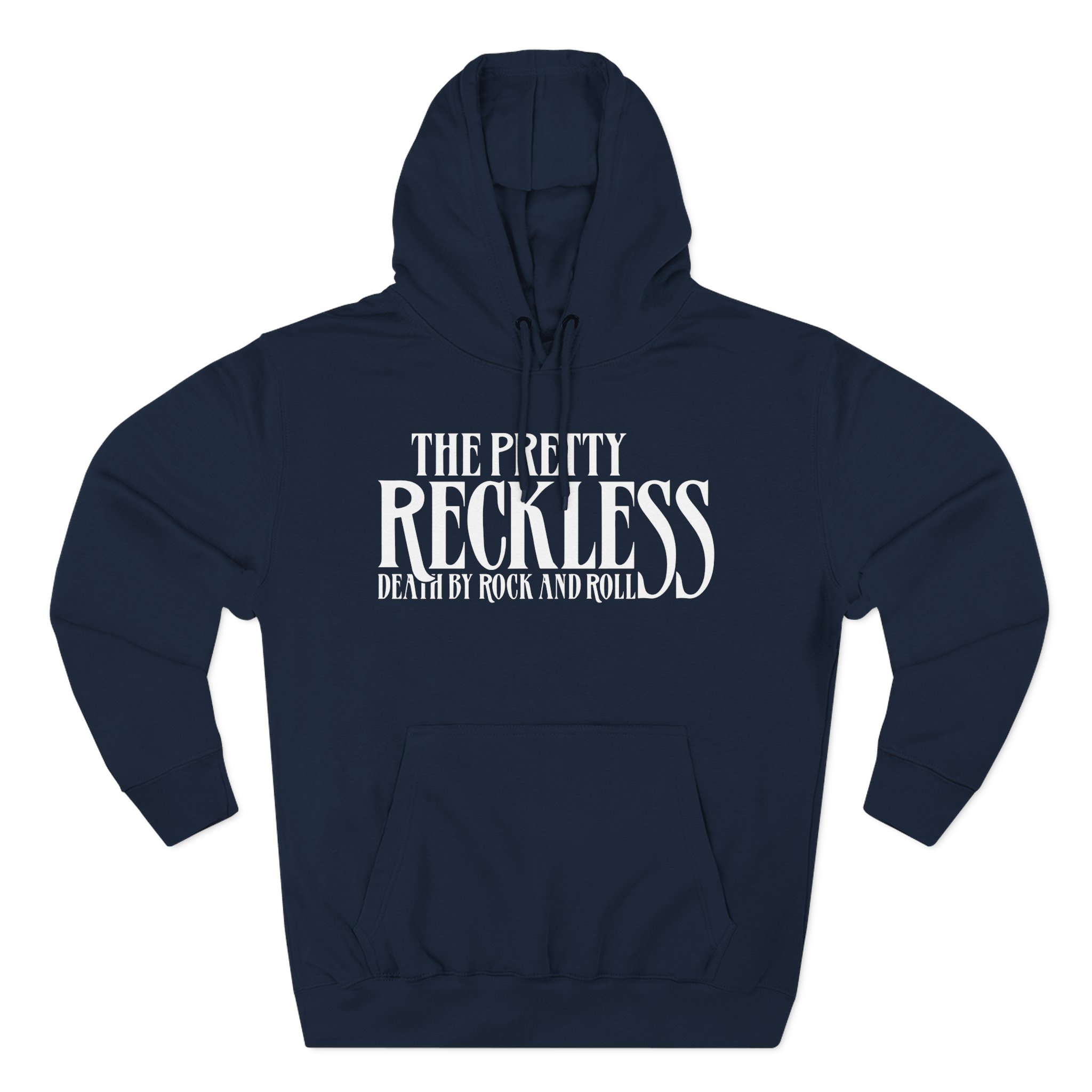The Pretty Reckless Logo Three-Panel Fleece Hoodie