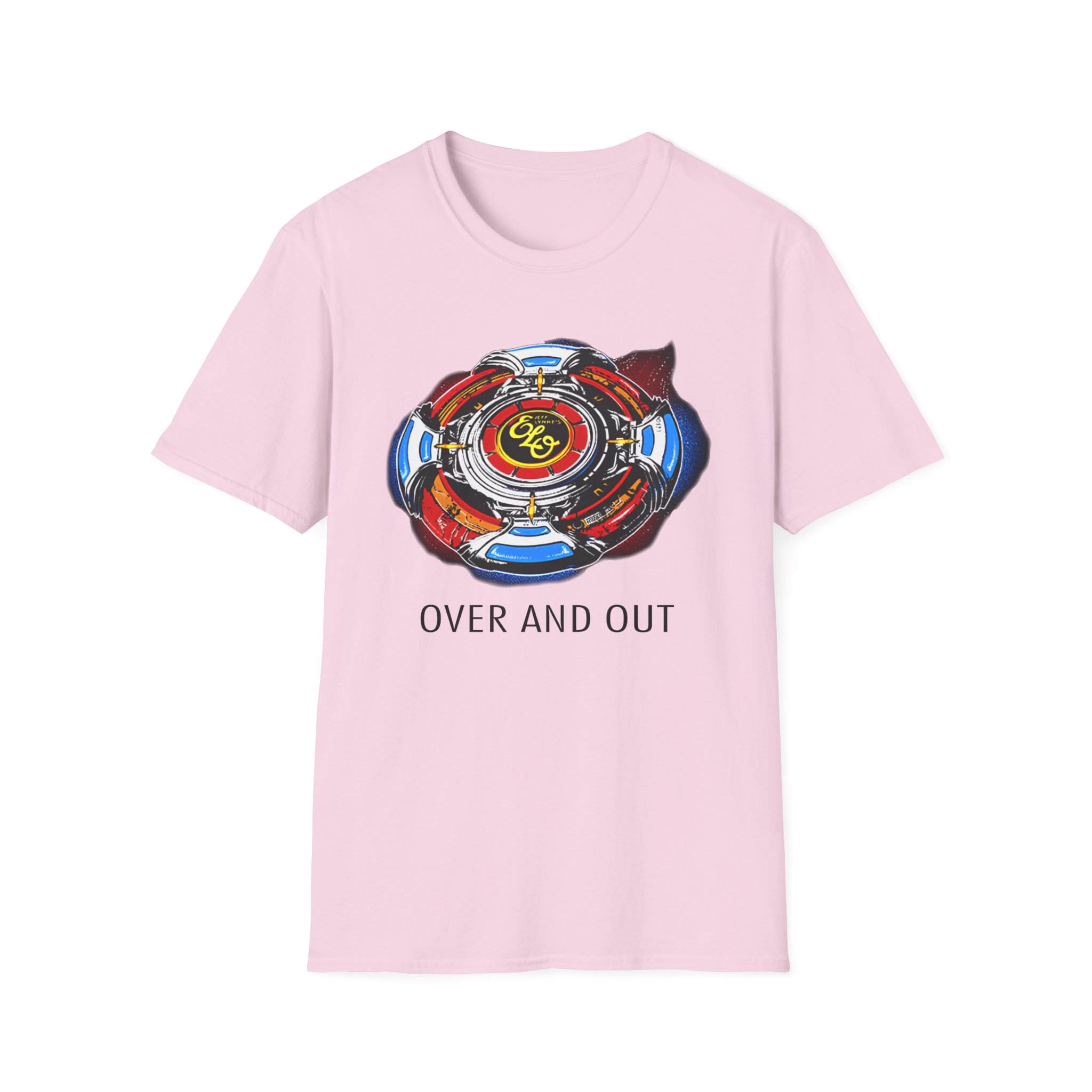 Elo Over and Out Spaceship Unisex Softstyle T-Shirt