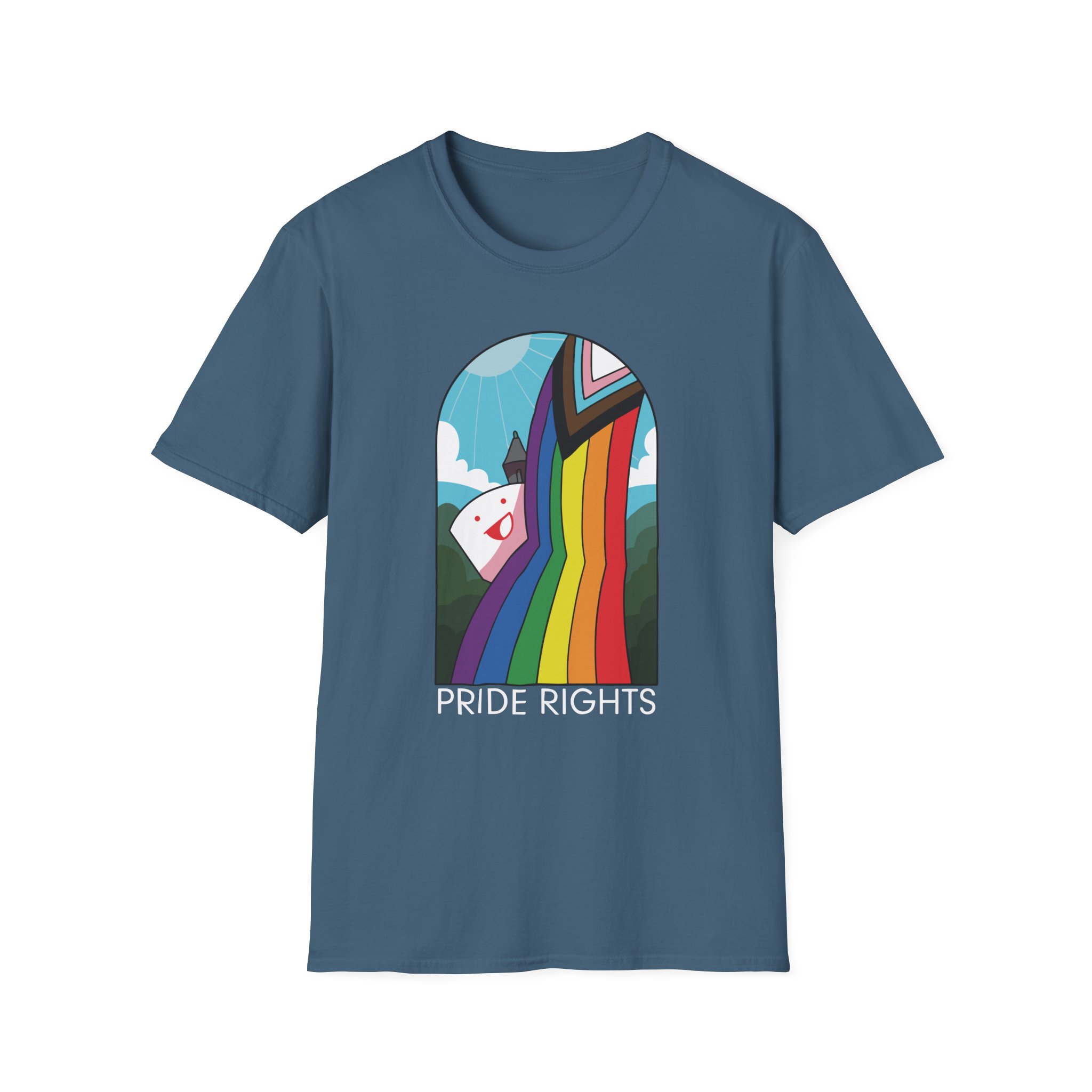 Drawfee Pride Rights Unisex Softstyle T-Shirt