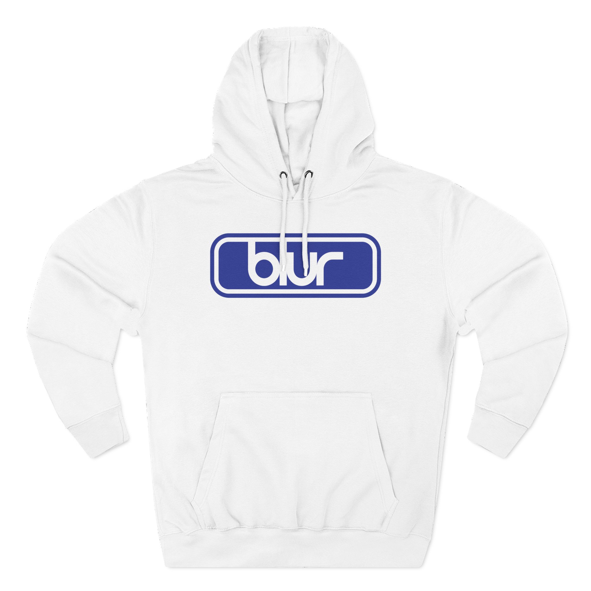 Blur Three-Panel Fleece Hoodie