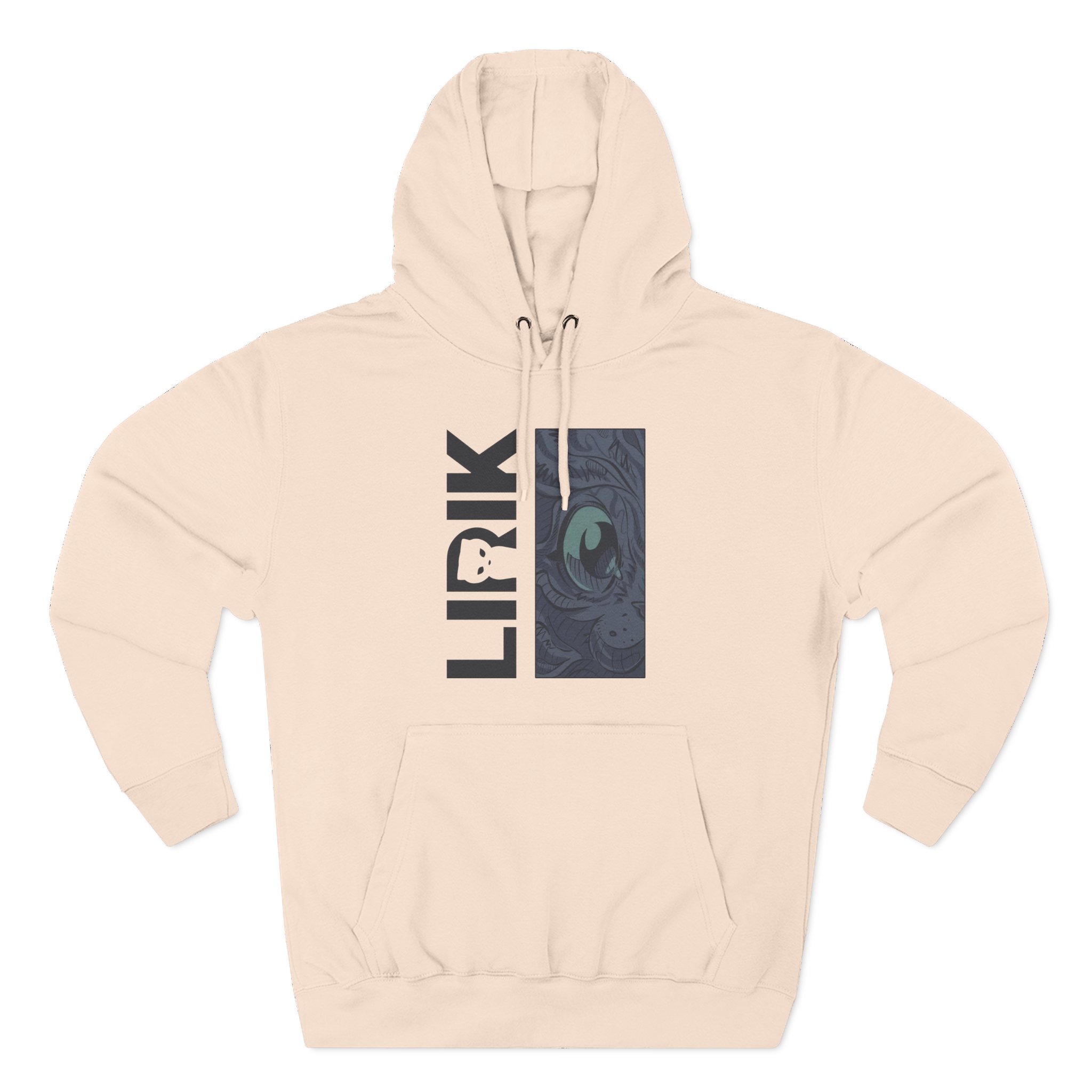 Lirik Mightnight Stealth Three-Panel Fleece Hoodie