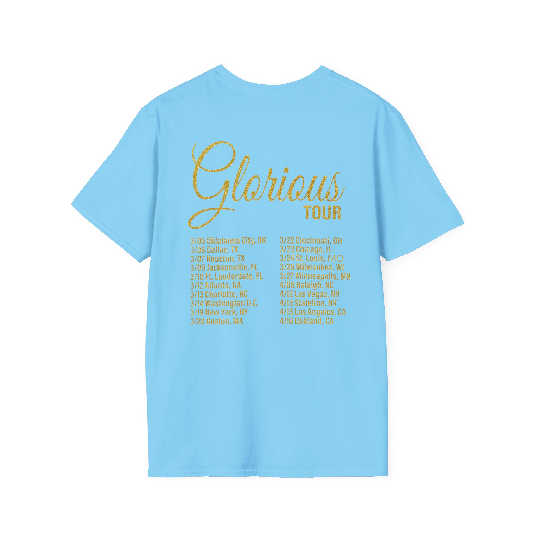 Glorilla Glorious Tour Unisex Softstyle T-Shirt