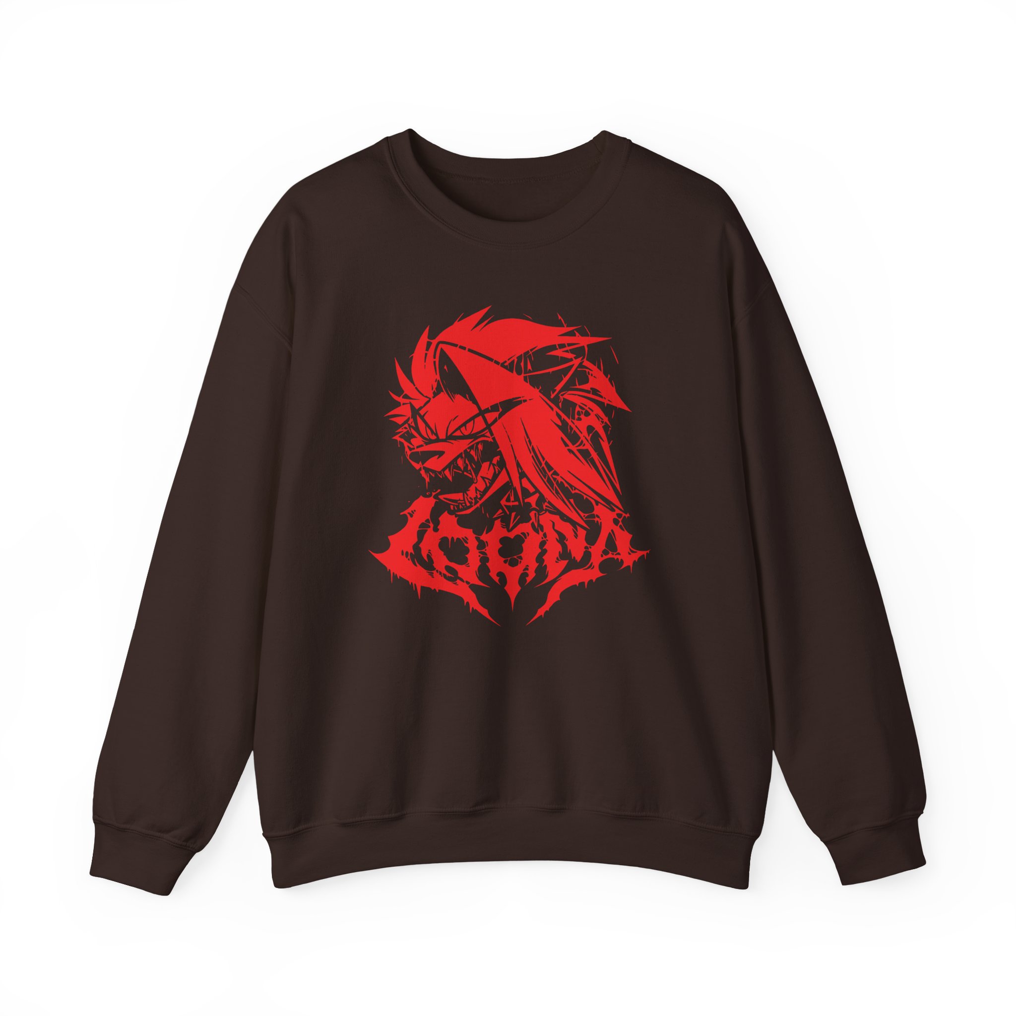 Vivziepop Heavy Metal Loona Unisex Heavy Blendâ„¢ Crewneck Sweatshirt