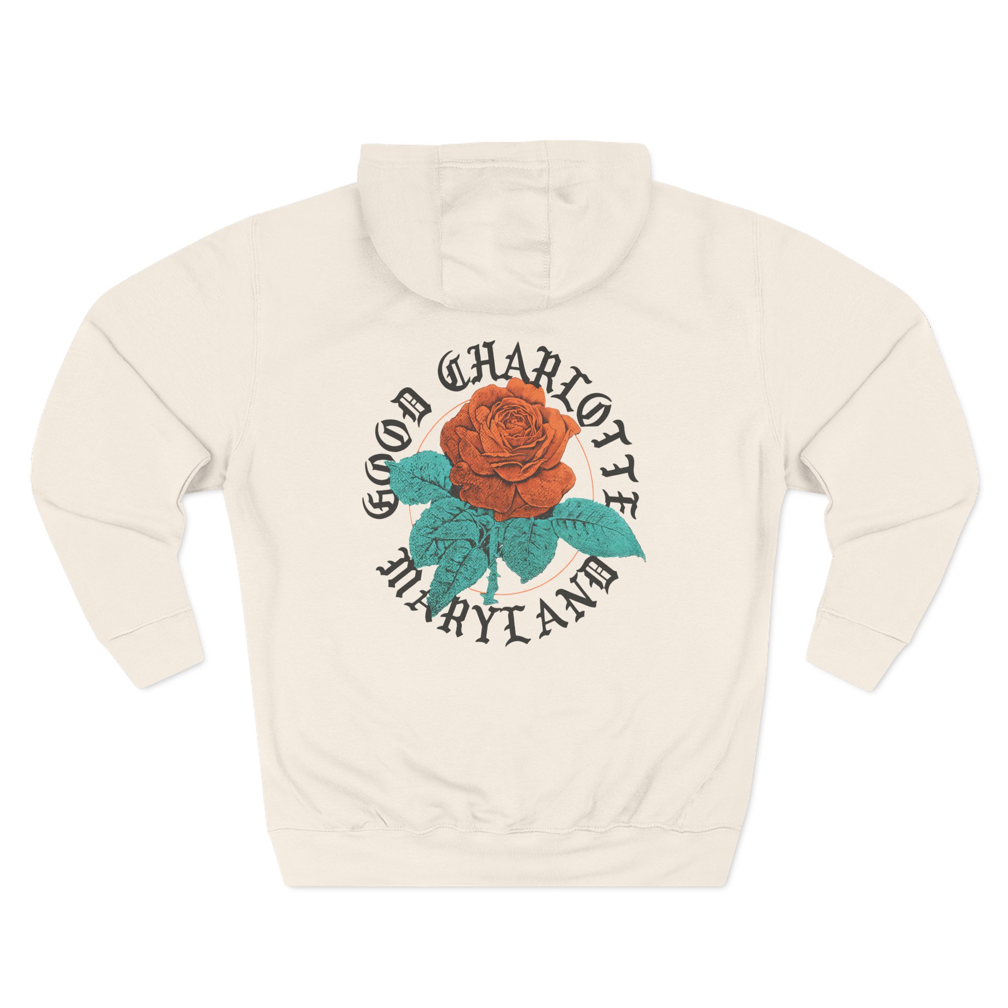 Good Charlotte Rose Maryland Three-Panel Fleece Hoodie
