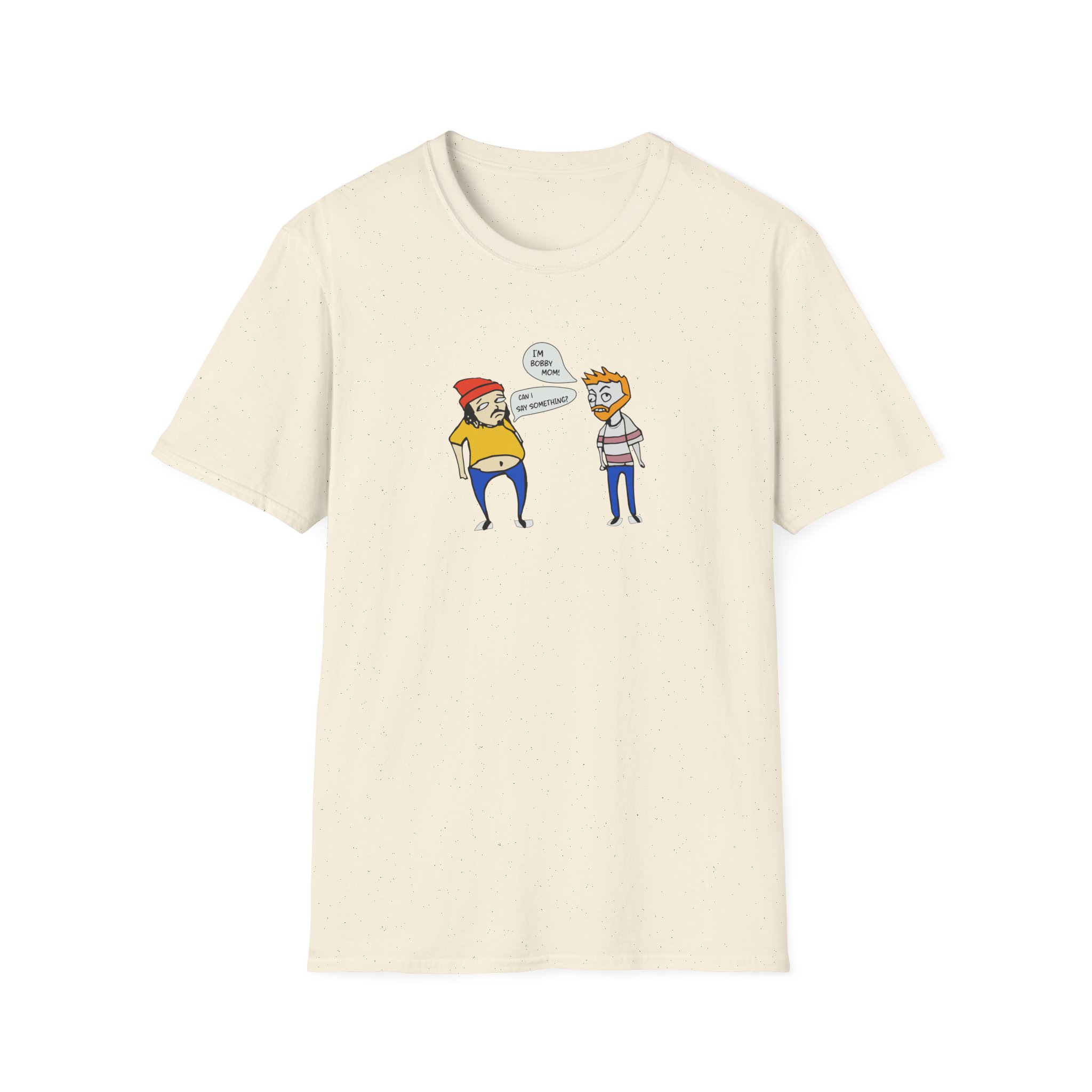 Bad Friends Embroidered Unisex Softstyle T-Shirt