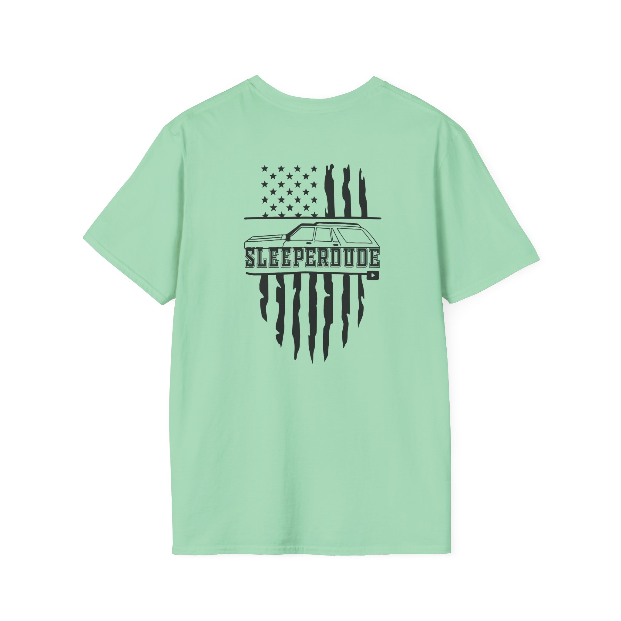 Sleeperdude Military Wagon Unisex Softstyle T-Shirt
