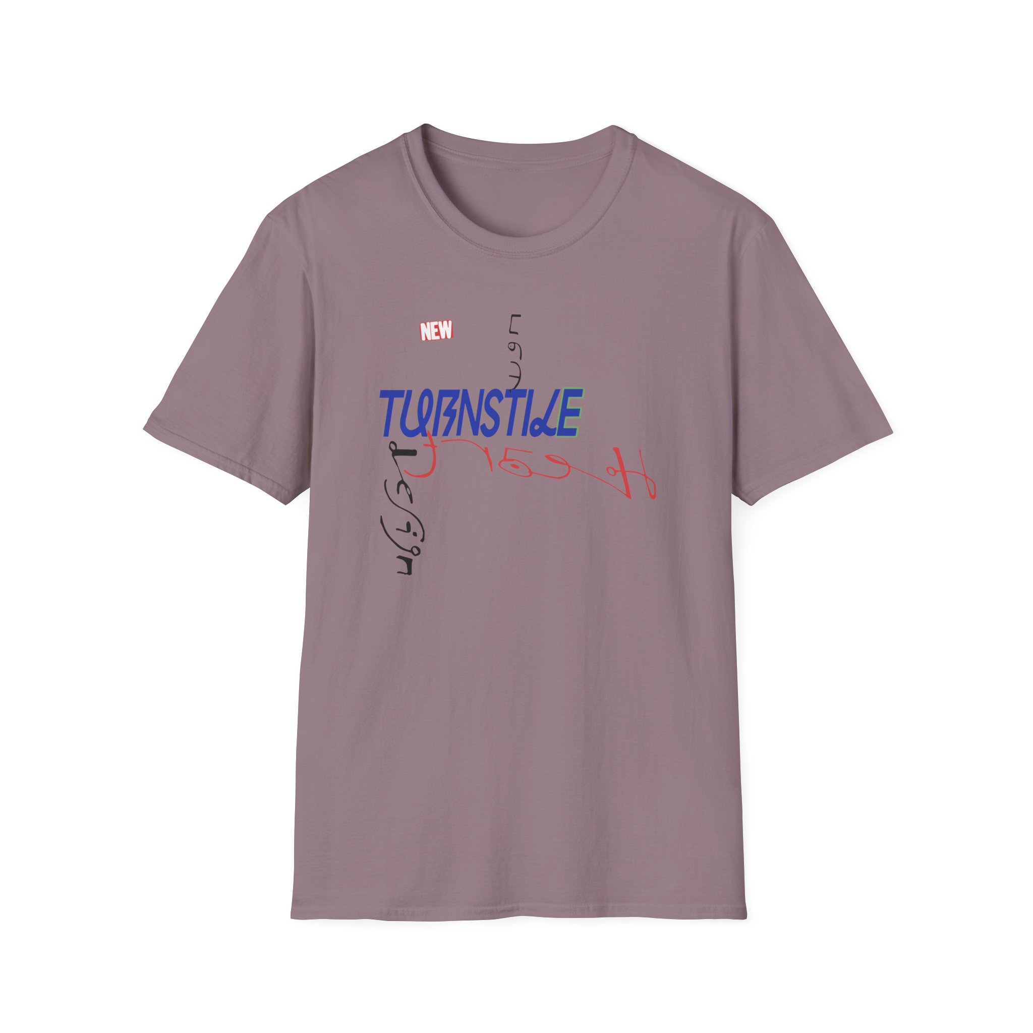 Turnstile New Heart Design Unisex Softstyle T-Shirt