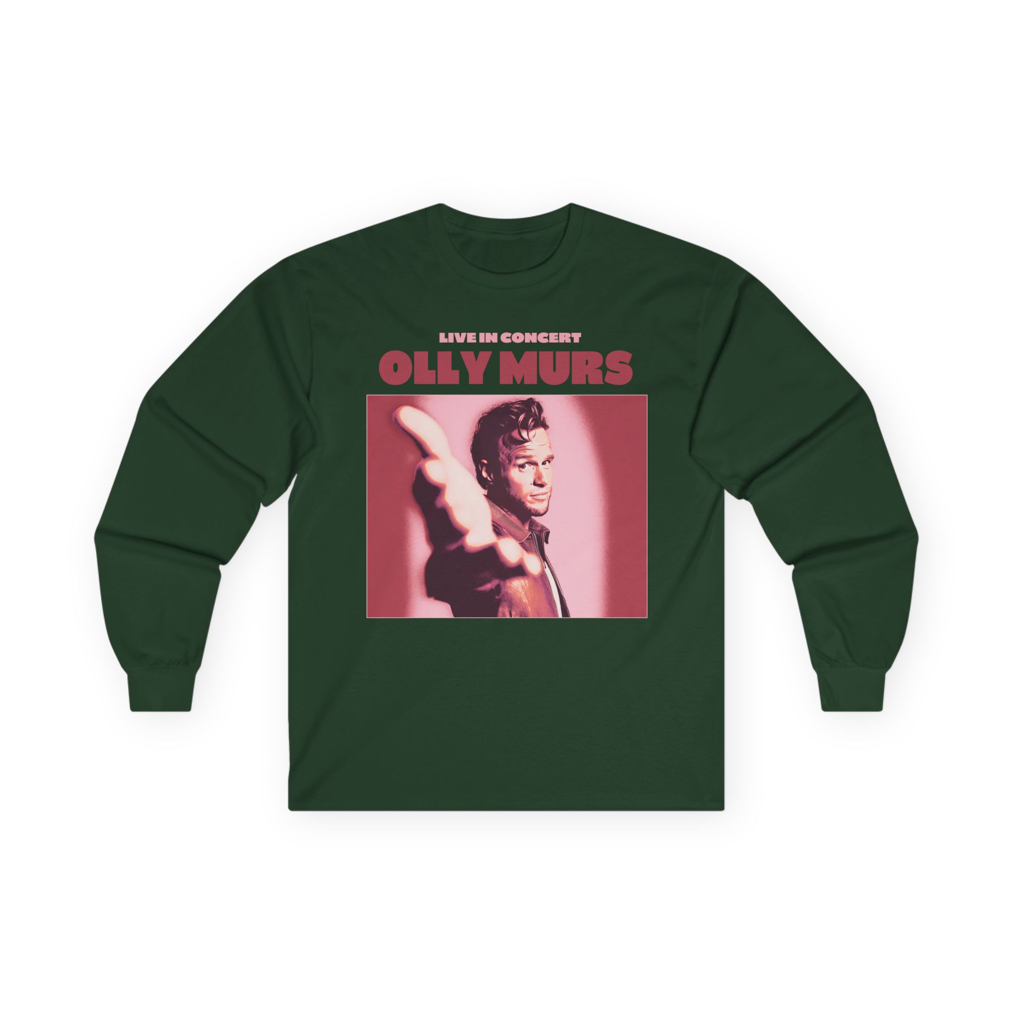 Olly Murs Live In Concert Unisex Ultra Cotton Long Sleeve Tee