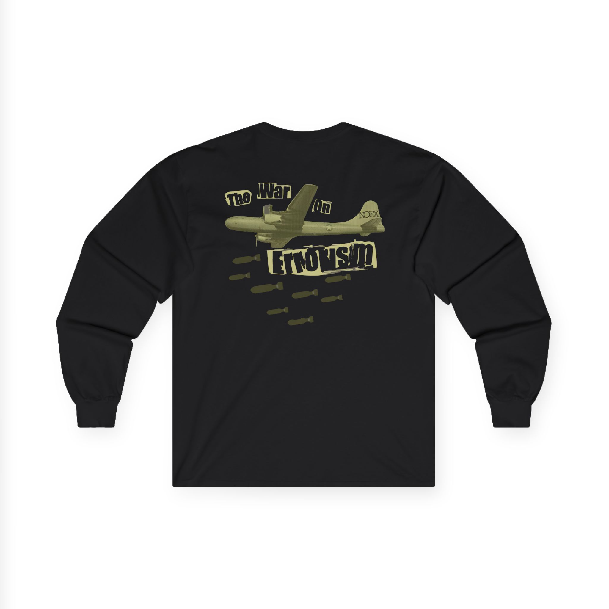 Nofx Dropping Bombs Unisex Ultra Cotton Long Sleeve Tee