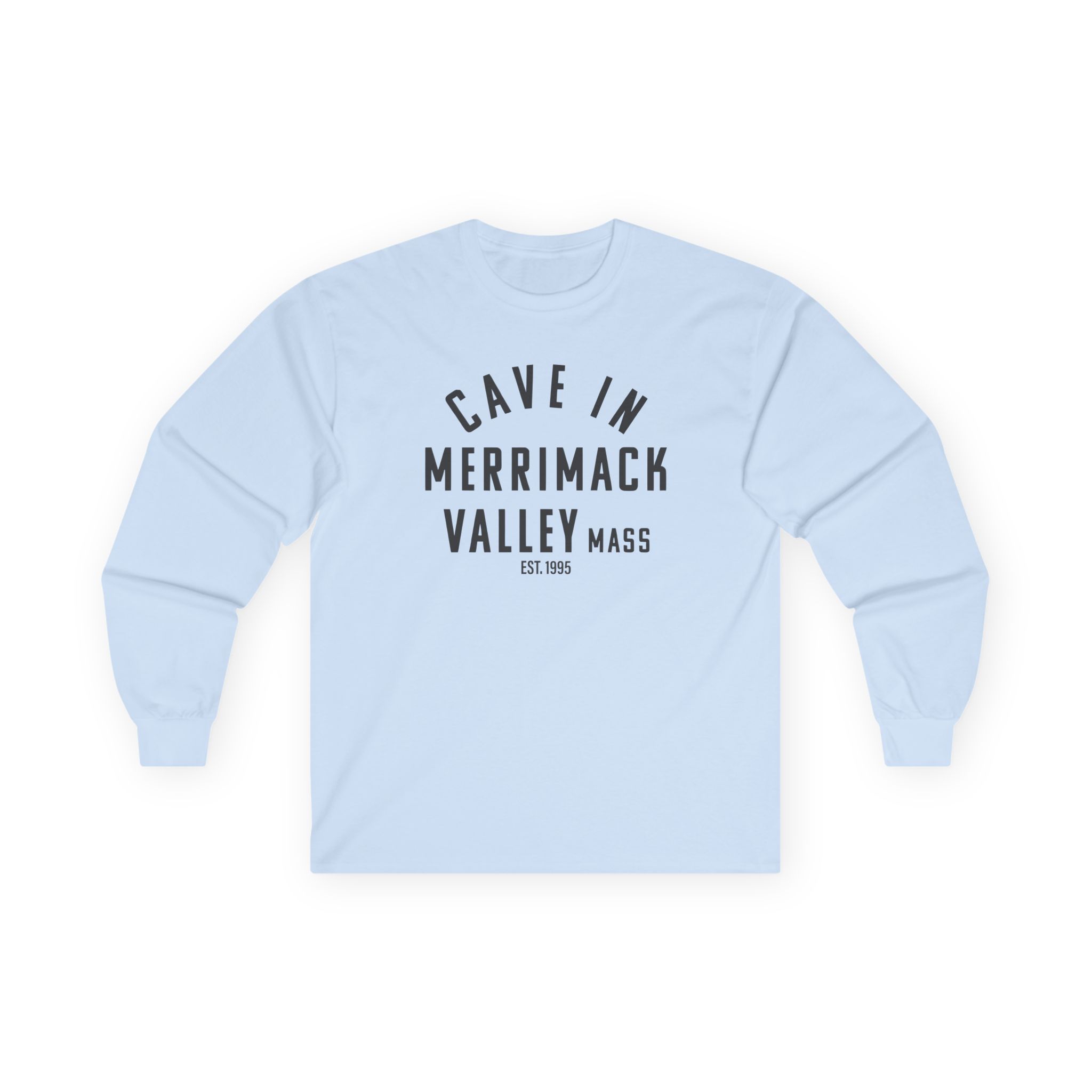 Cave in Merrimack Valley: Blackened Unisex Ultra Cotton Long Sleeve Tee