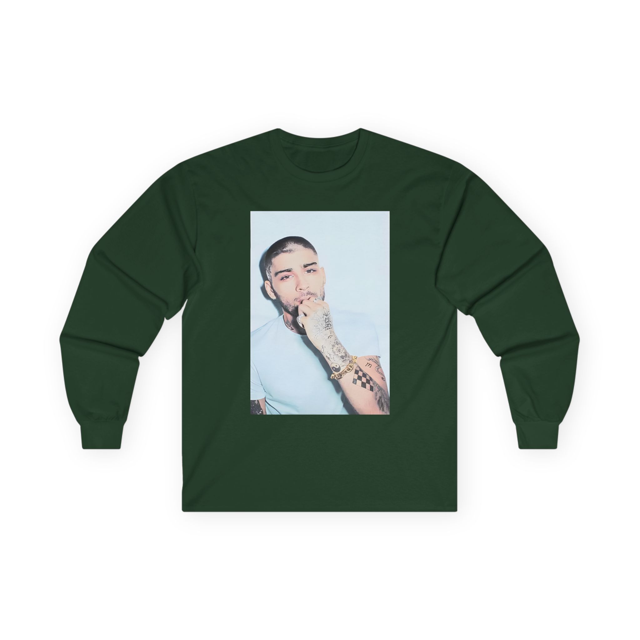 Zayn Malik Photo Unisex Ultra Cotton Long Sleeve Tee