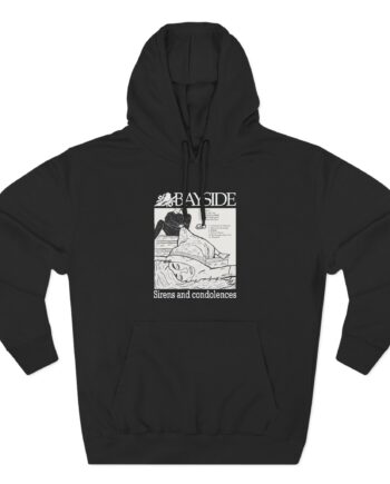 Bayside Sirens and Condolences Three-Panel Fleece Hoodie