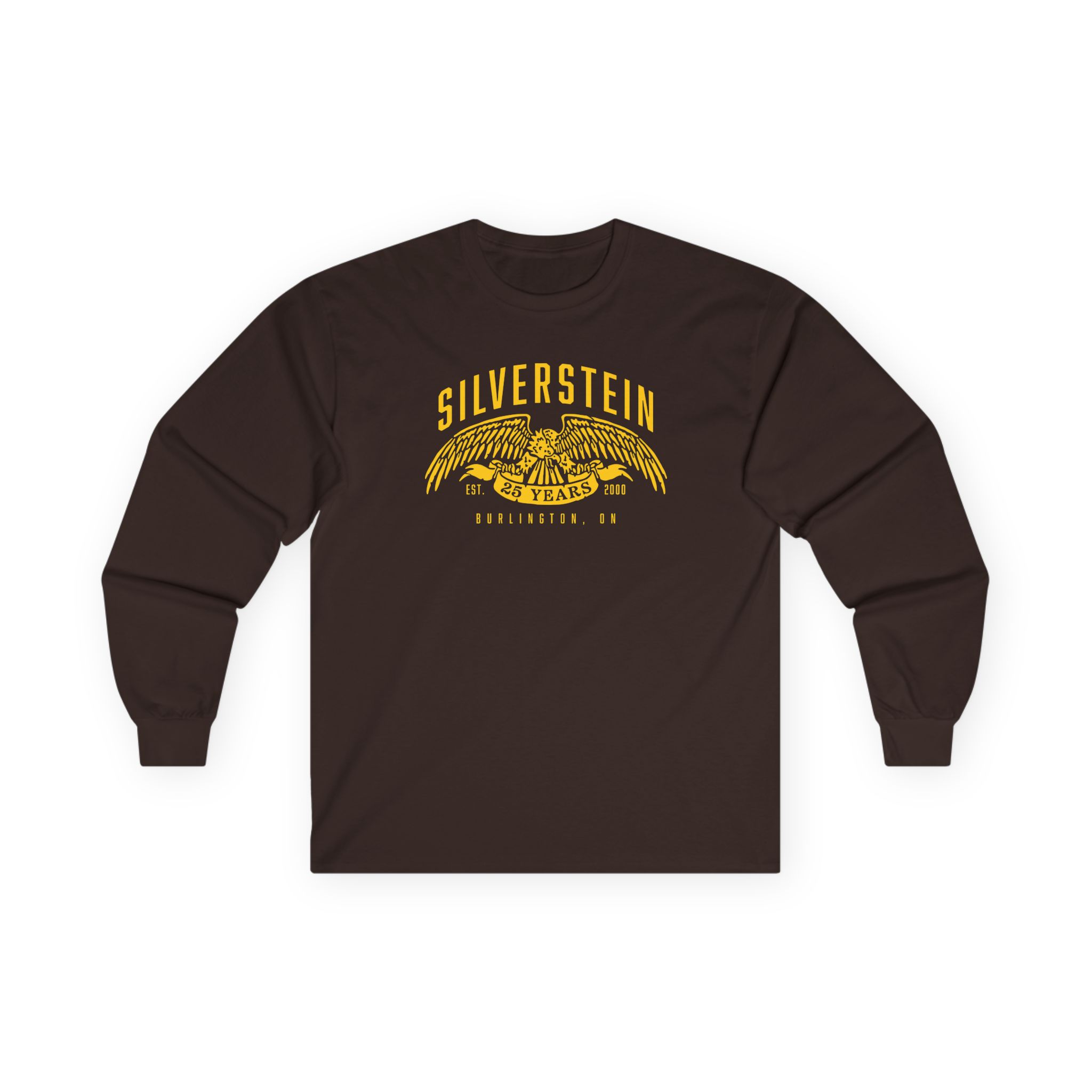 Silverstein Eagle Maroon Unisex Ultra Cotton Long Sleeve Tee