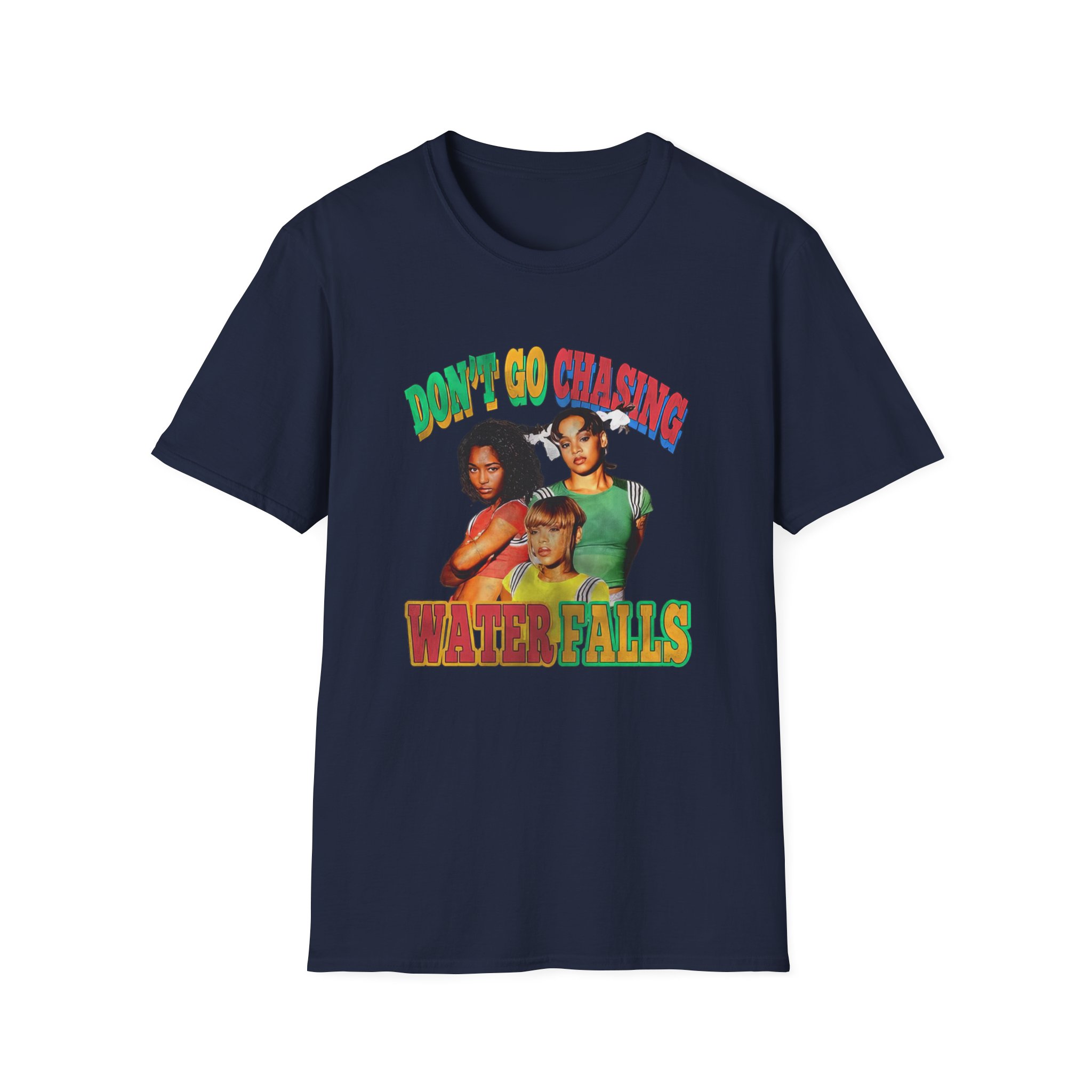 TLC Chasing Waterfalls Unisex Softstyle T-Shirt