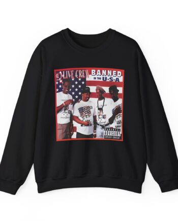 2 Live Crew Banned in the Usa Unisex Heavy Blend™ Crewneck Sweatshirt