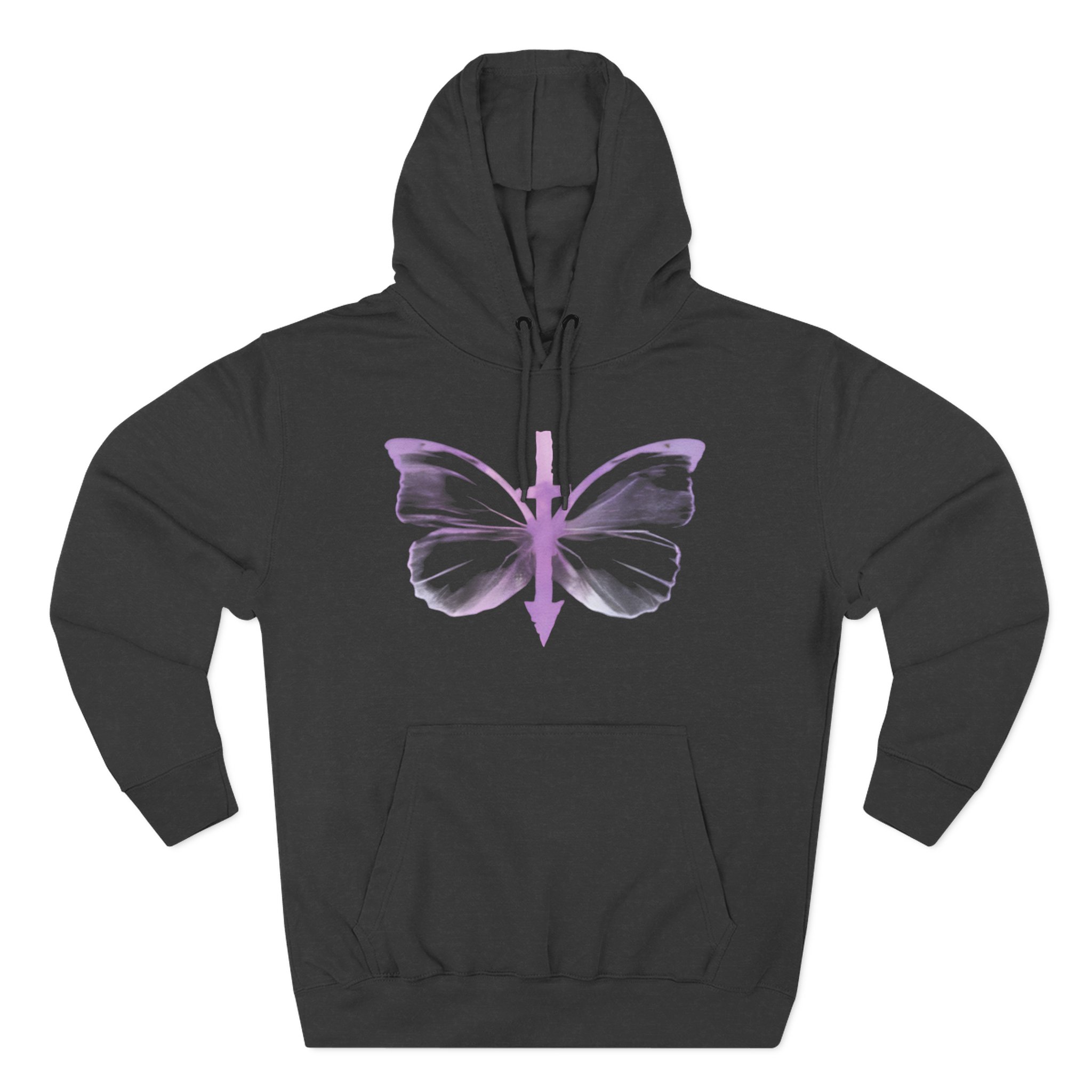 The Pretty Reckless Three-Panel Fleece Hoodie