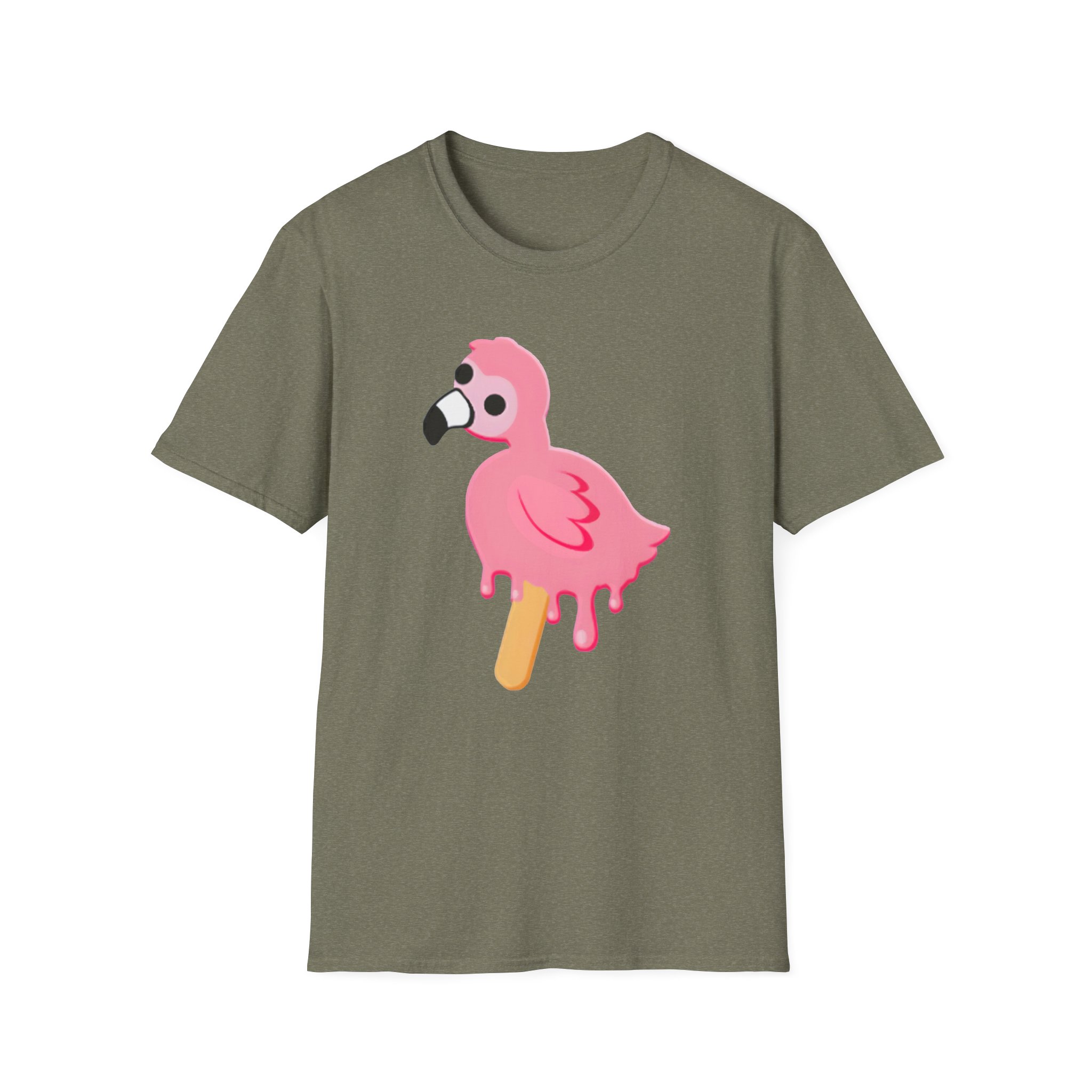 Flamingo Unisex Softstyle T-Shirt