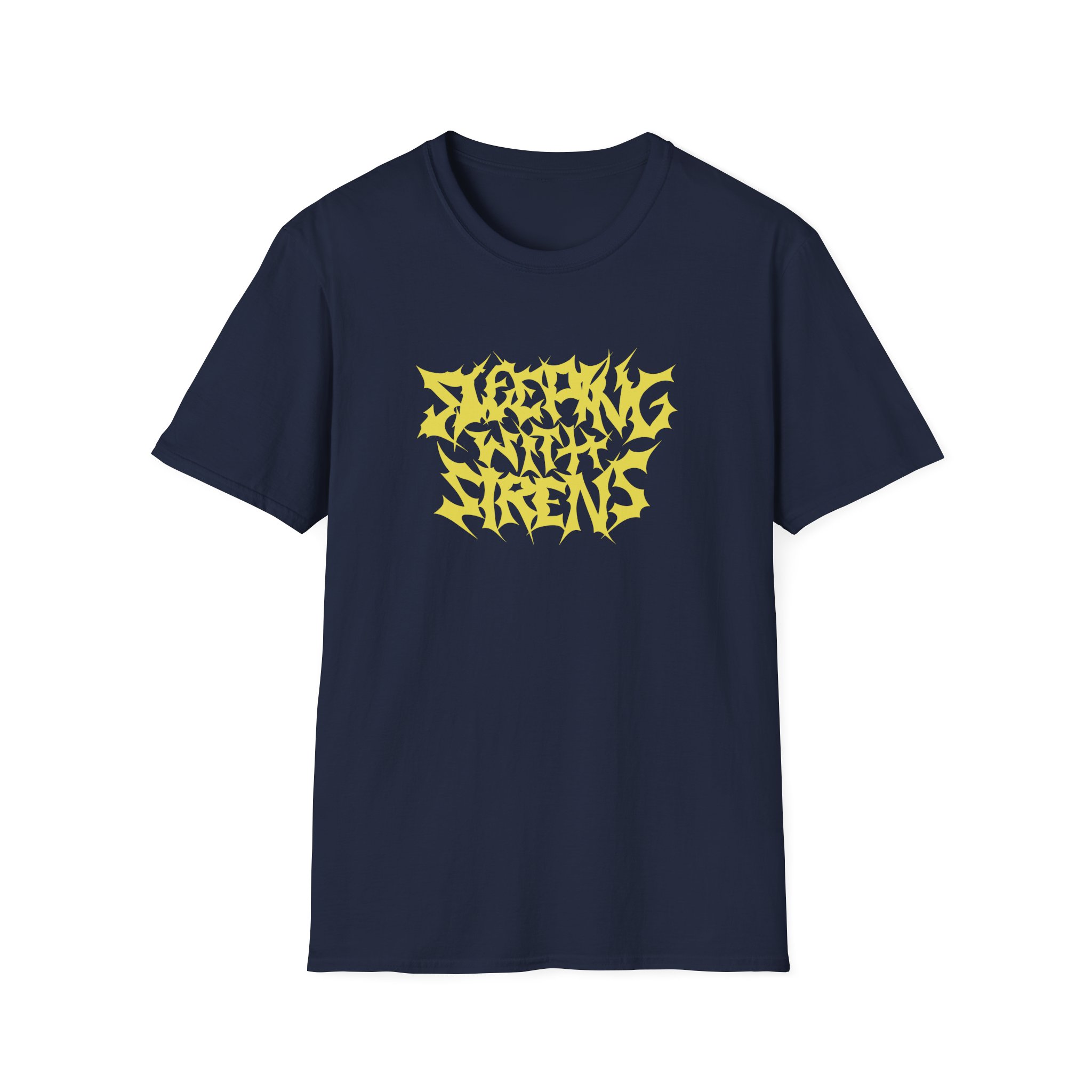 Sleeping With Sirens Metal Logo Unisex Softstyle T-Shirt