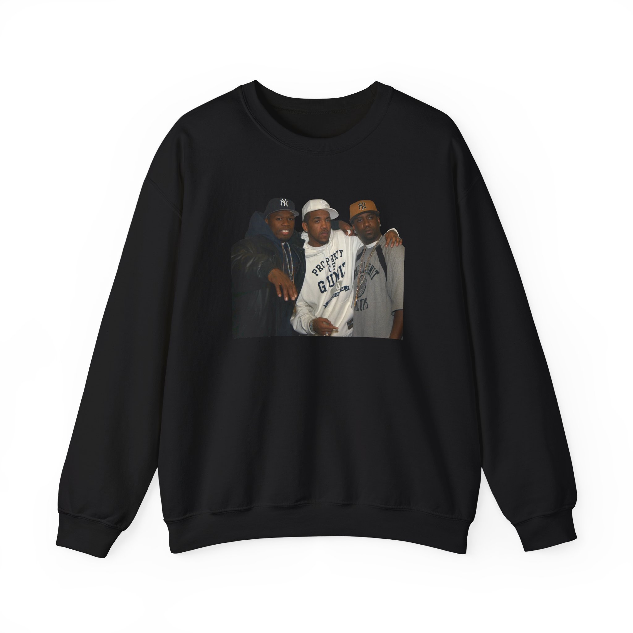 50 Cent G Unit Lloyd Banks, & Tony Yayo Inspired Unisex Heavy Blendâ„¢ Crewneck Sweatshirt