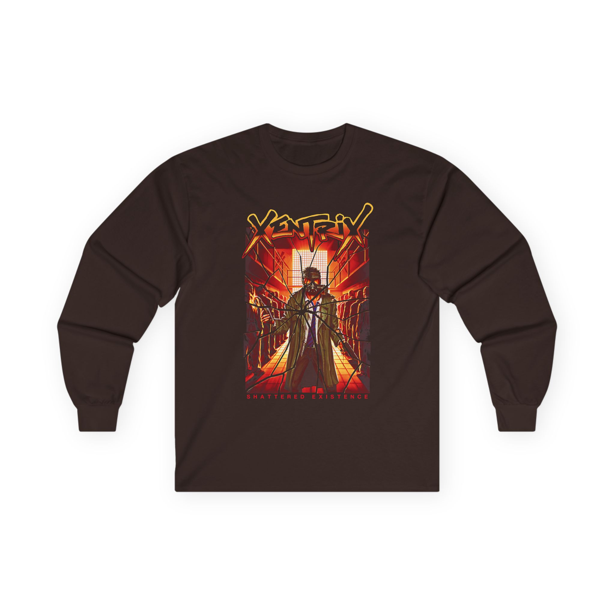 Xentrix Shattered Unisex Ultra Cotton Long Sleeve Tee