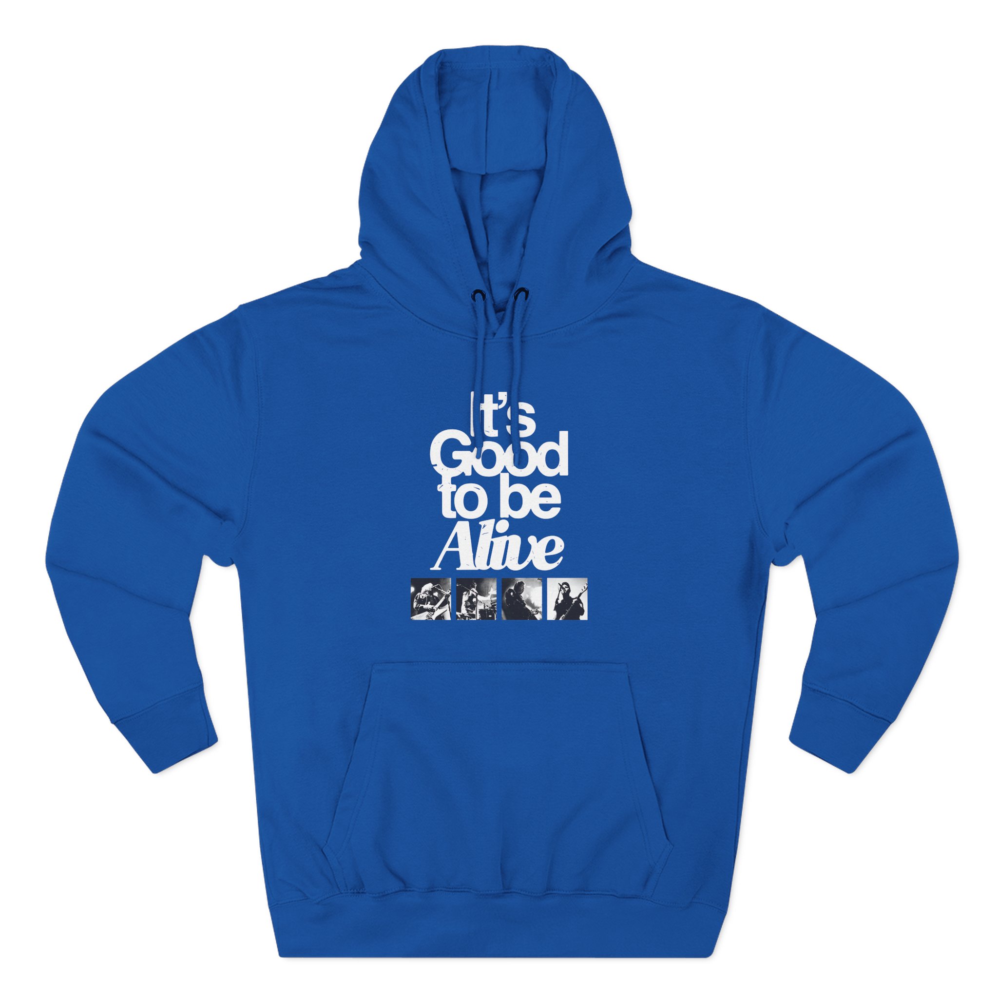Gaslight Anthem Good to Be Alive Three-Panel Fleece Hoodie