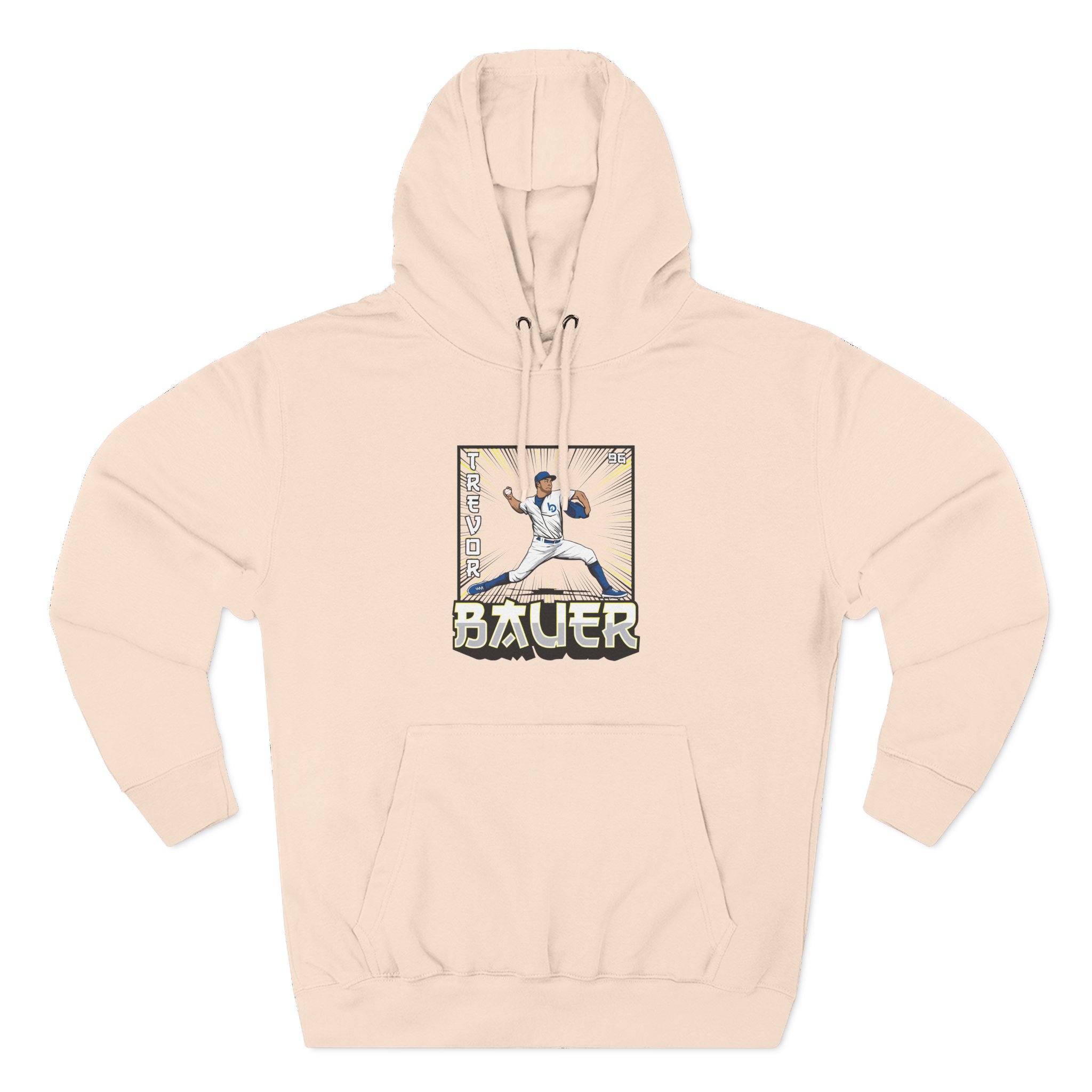 Trevor Bauer Manga Three-Panel Fleece Hoodie