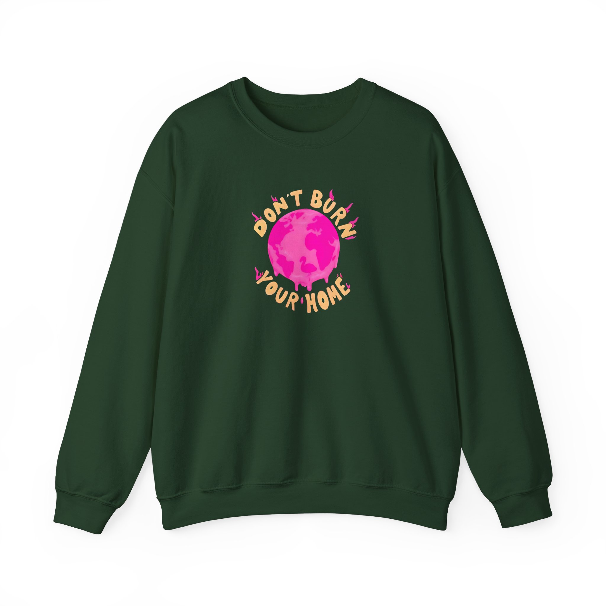 Flamingo Unisex Heavy Blendâ„¢ Crewneck Sweatshirt
