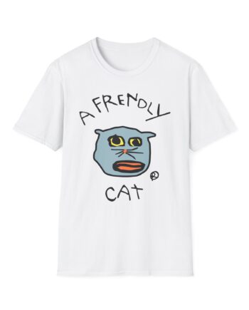 Lirik Just a Frendly Cat Unisex Softstyle T-Shirt