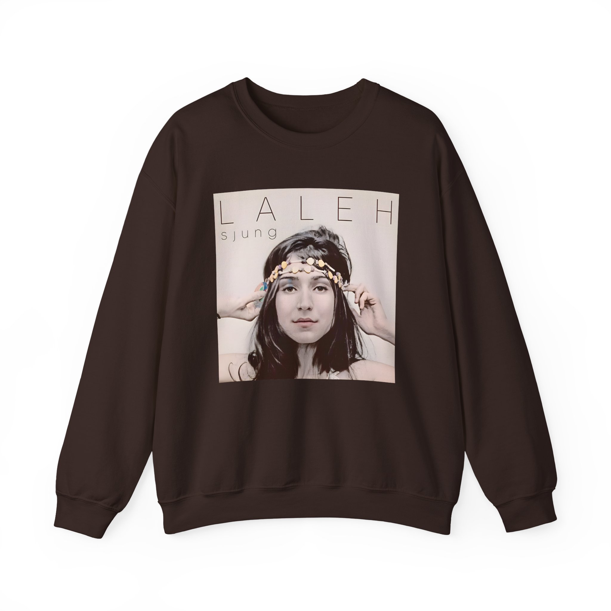 Laleh Sjung Album Cover Unisex Heavy Blendâ„¢ Crewneck Sweatshirt