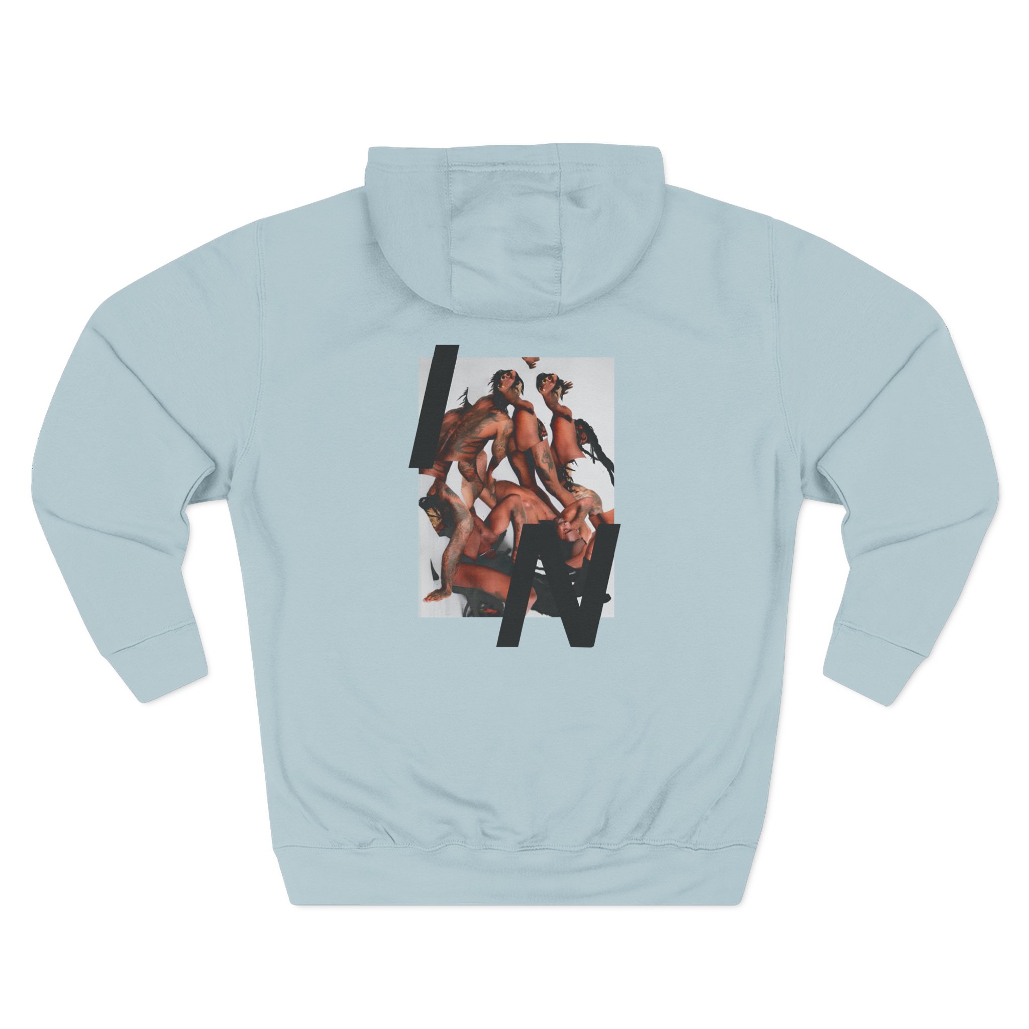 Ho99o9 Skin X Cali Dewitt Three-Panel Fleece Hoodie