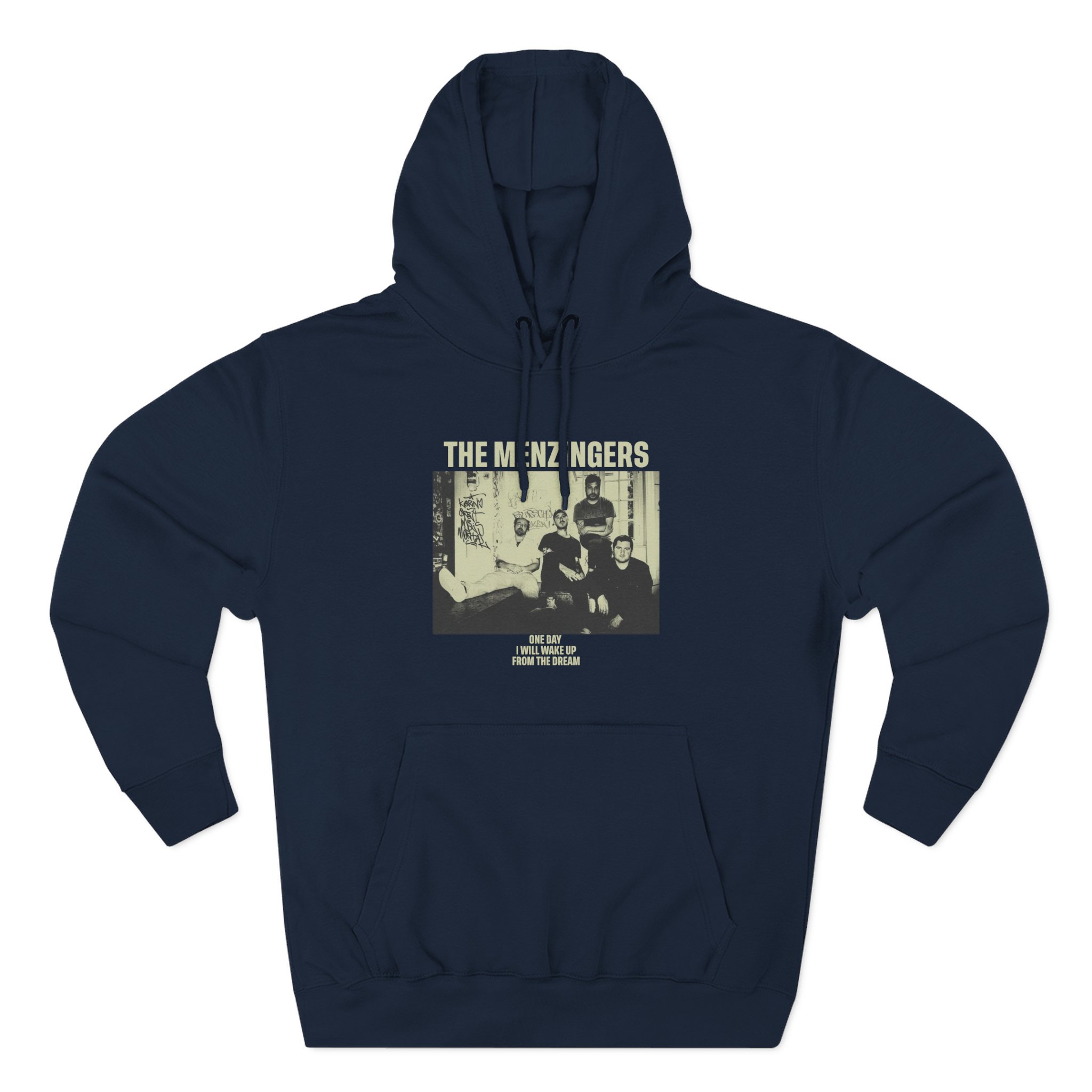 The Menzingers Wake Up Three-Panel Fleece Hoodie