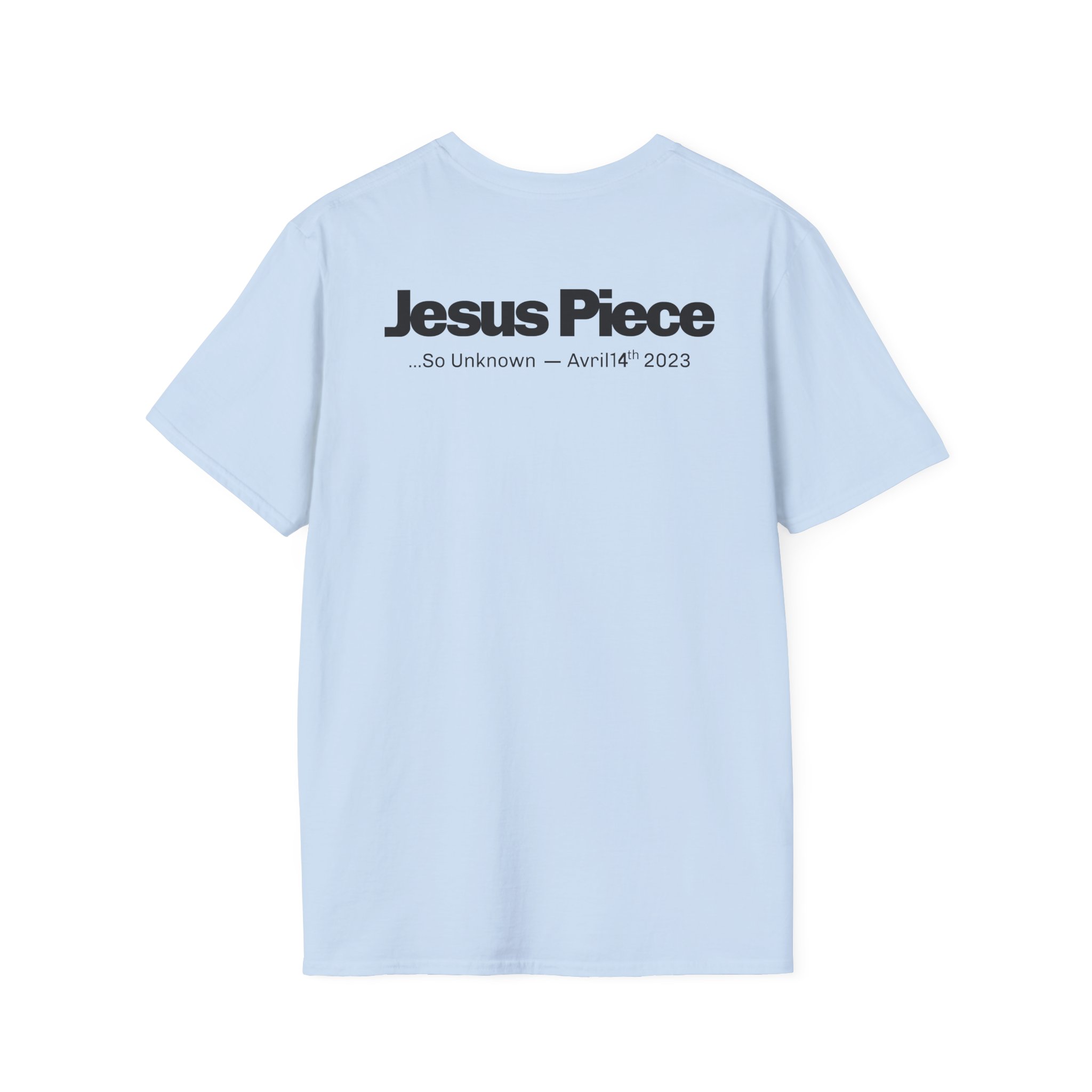 Jesus Piece Symbols Unisex Softstyle T-Shirt
