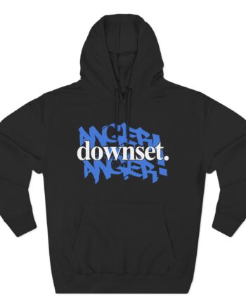 Downset Three-Panel Fleece Hoodie